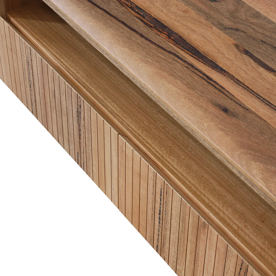 Adsila 2.4m TV Entertainment Unit - Marri Natural - Image 8