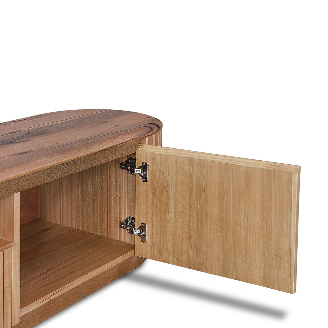 Adsila 2.4m TV Entertainment Unit - Marri Natural - Image 9