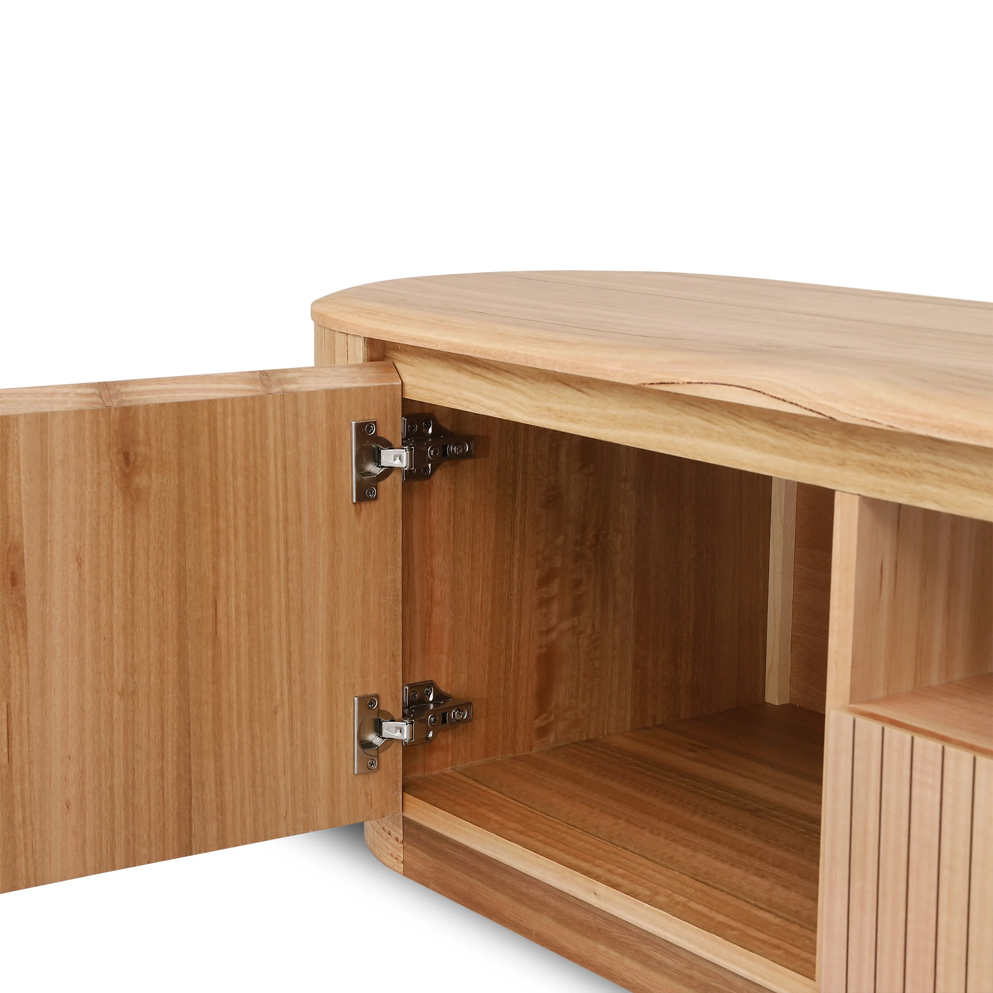 Adsila 2.4m TV Entertainment Unit - NZ Natural Ash - Image 15