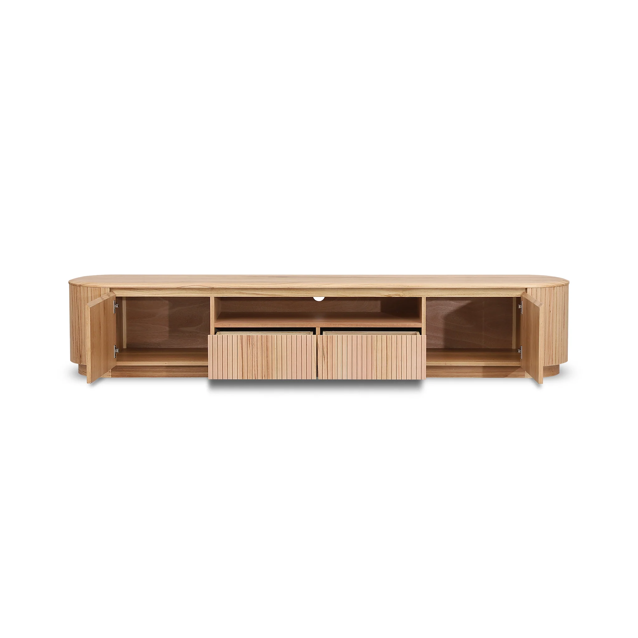 Adsila 2.4m TV Entertainment Unit - NZ Natural Ash - Image 6