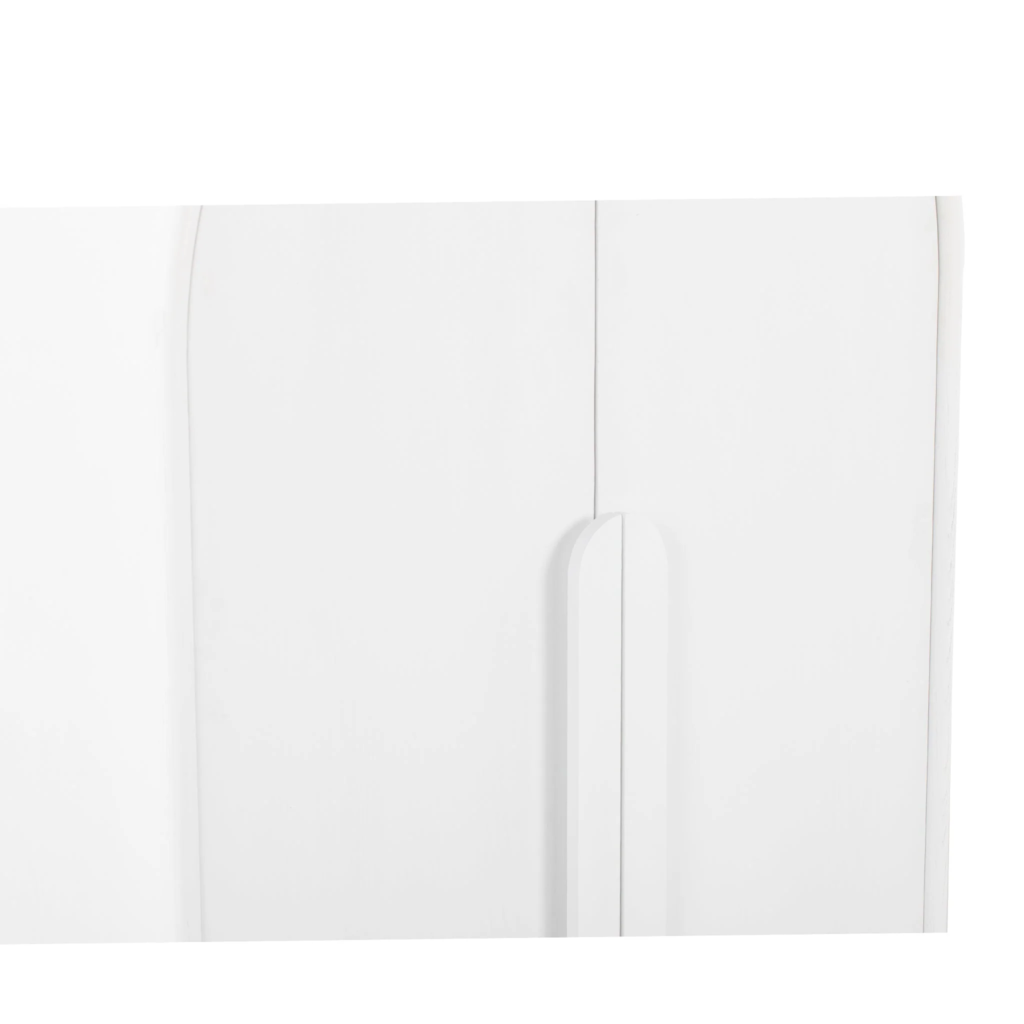 Alora 150cm (H) Ash Curve Cabinet - White - Image 7