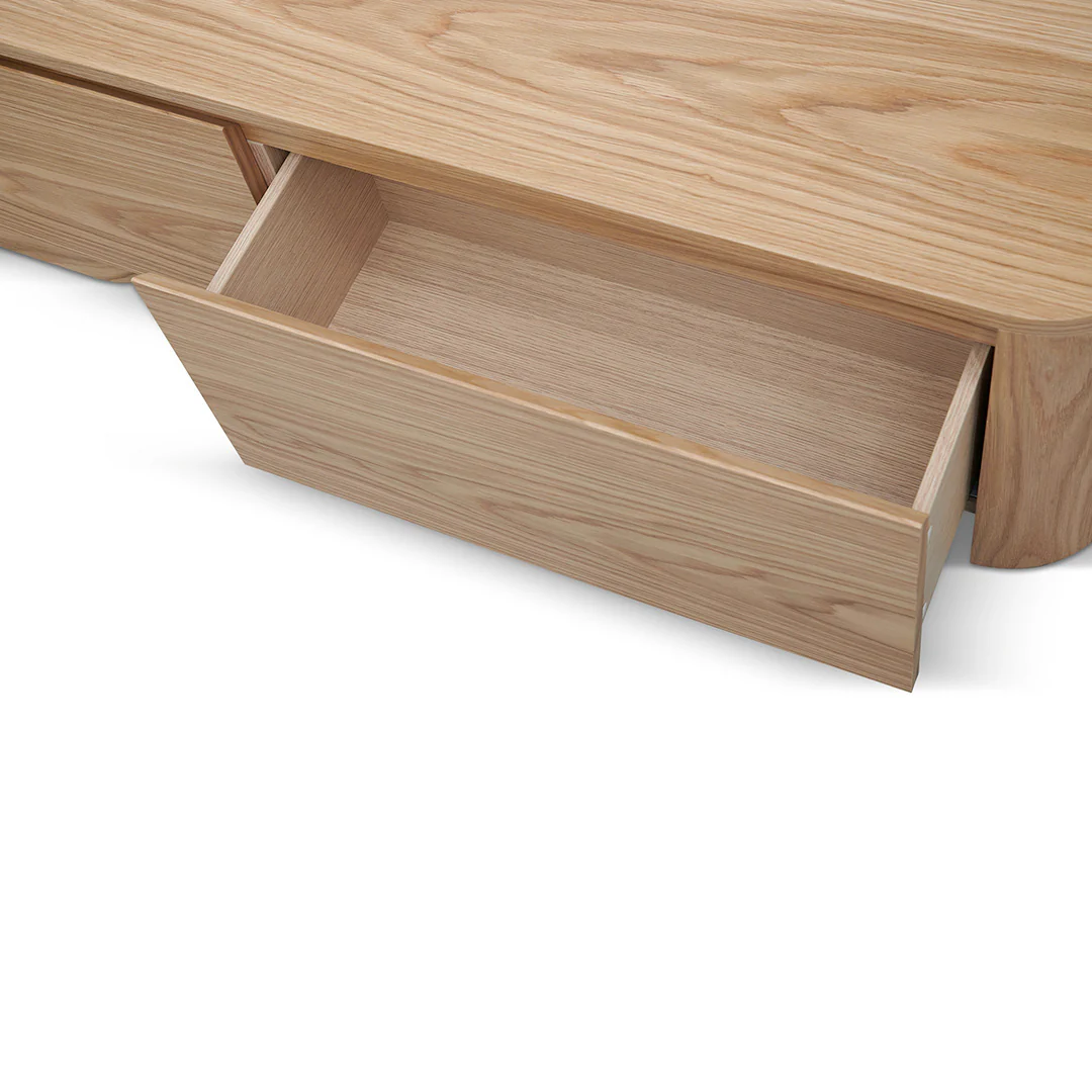 Anna Extendable TV Entertainment Unit - Natural Oak - Image 11