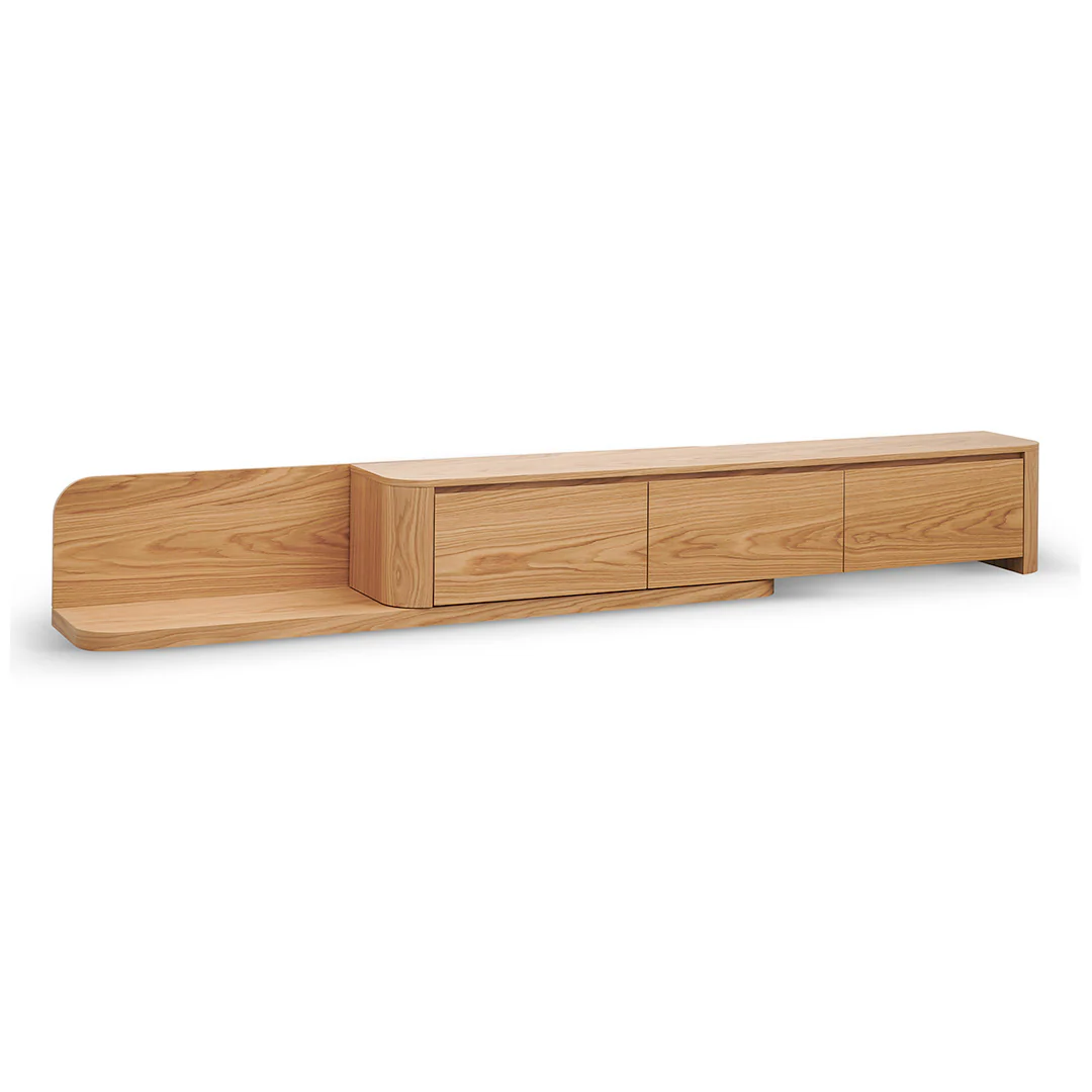 Anna Extendable TV Entertainment Unit - Natural Oak - Image 13