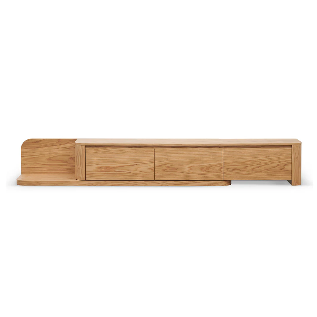 Anna Extendable TV Entertainment Unit - Natural Oak - Image 3