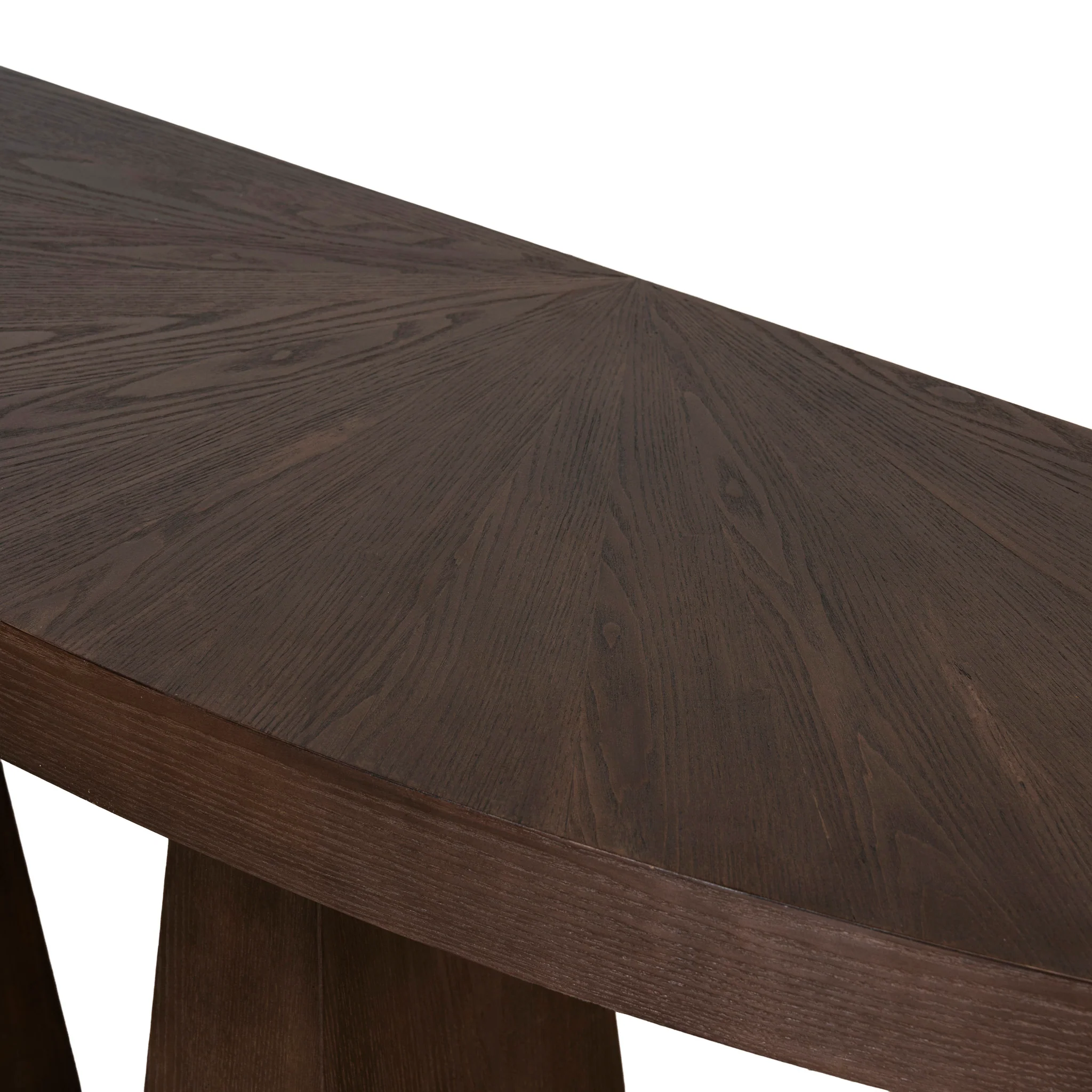 Arvino 1.7m Console Table - Full Walnut - Image 10