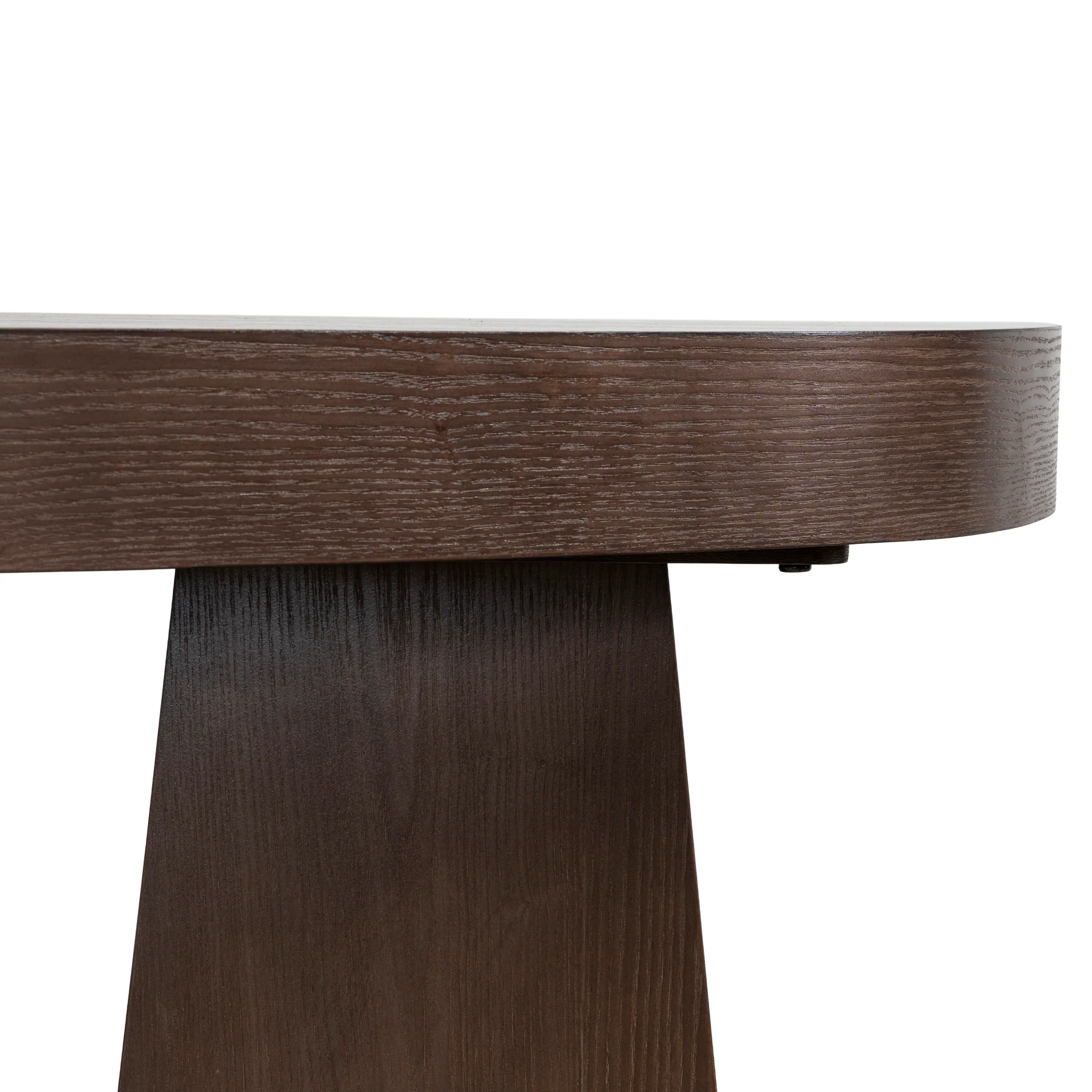 Arvino 1.7m Console Table - Full Walnut - Image 6