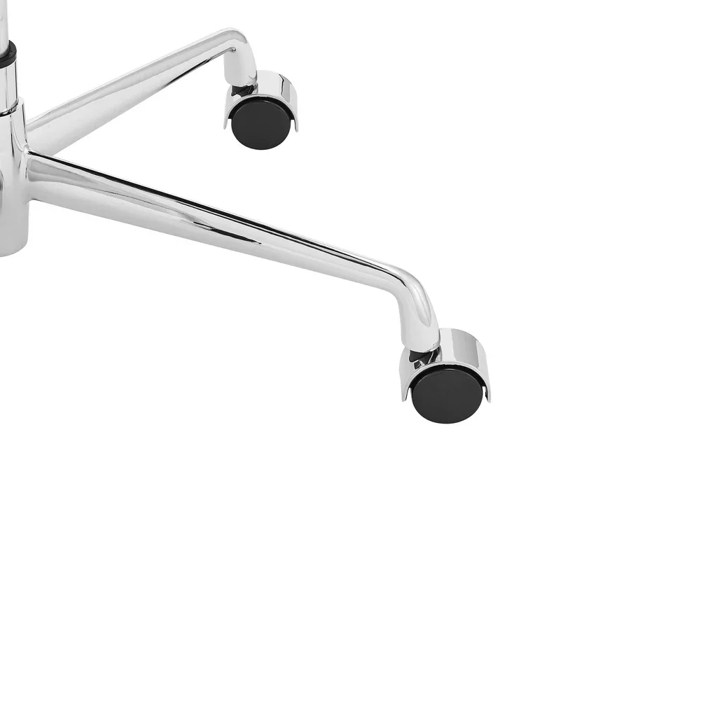 Ashton OC103W Low Back Office Chair - White Leather - Image 8