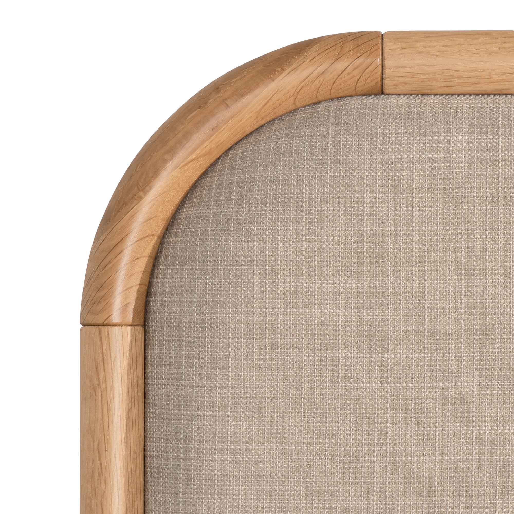 Asta Queen Bed - Beige - Image 10