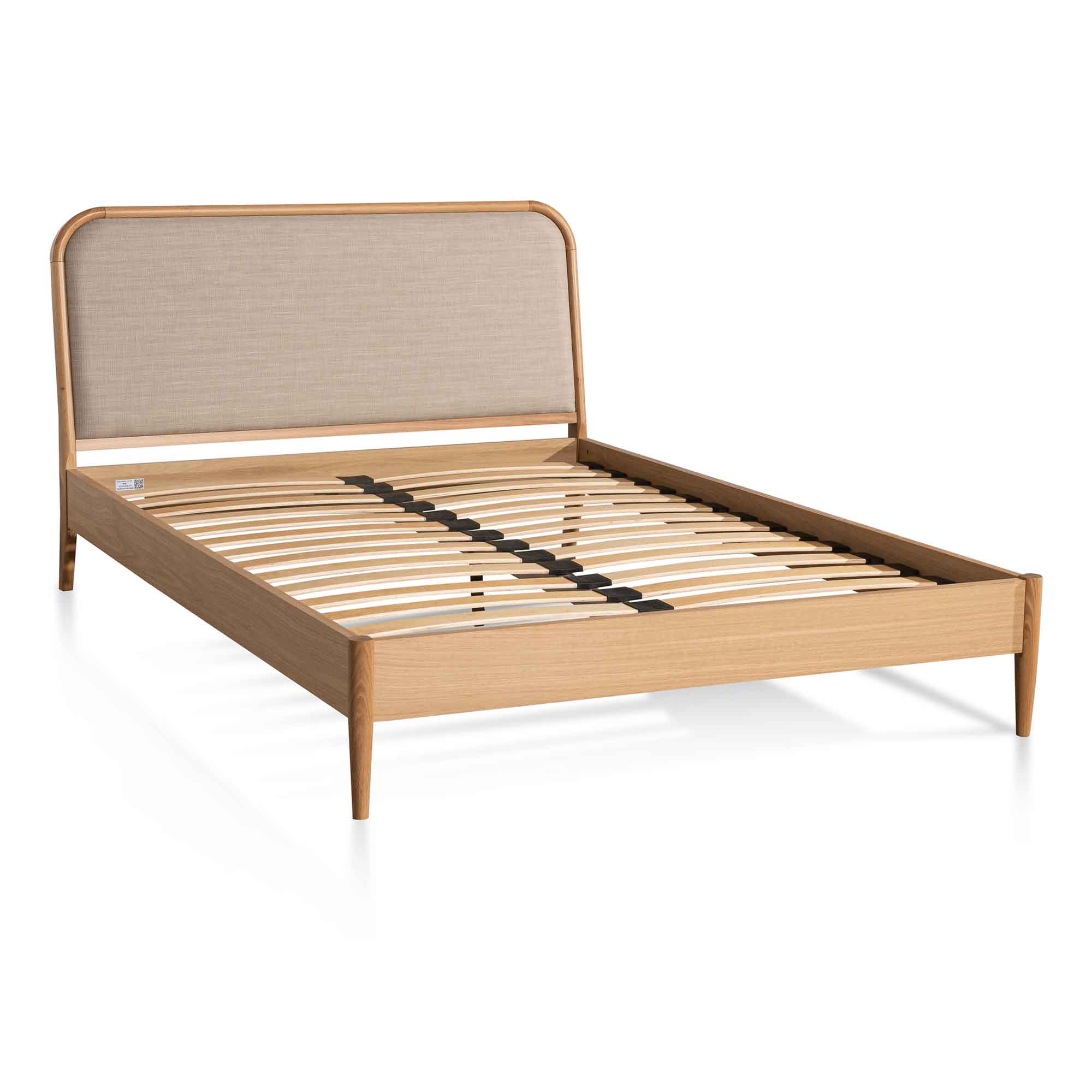 Asta Queen Bed - Beige - Image 7