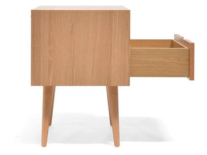 Asta SQ Wooden Bedside Table - Image 5