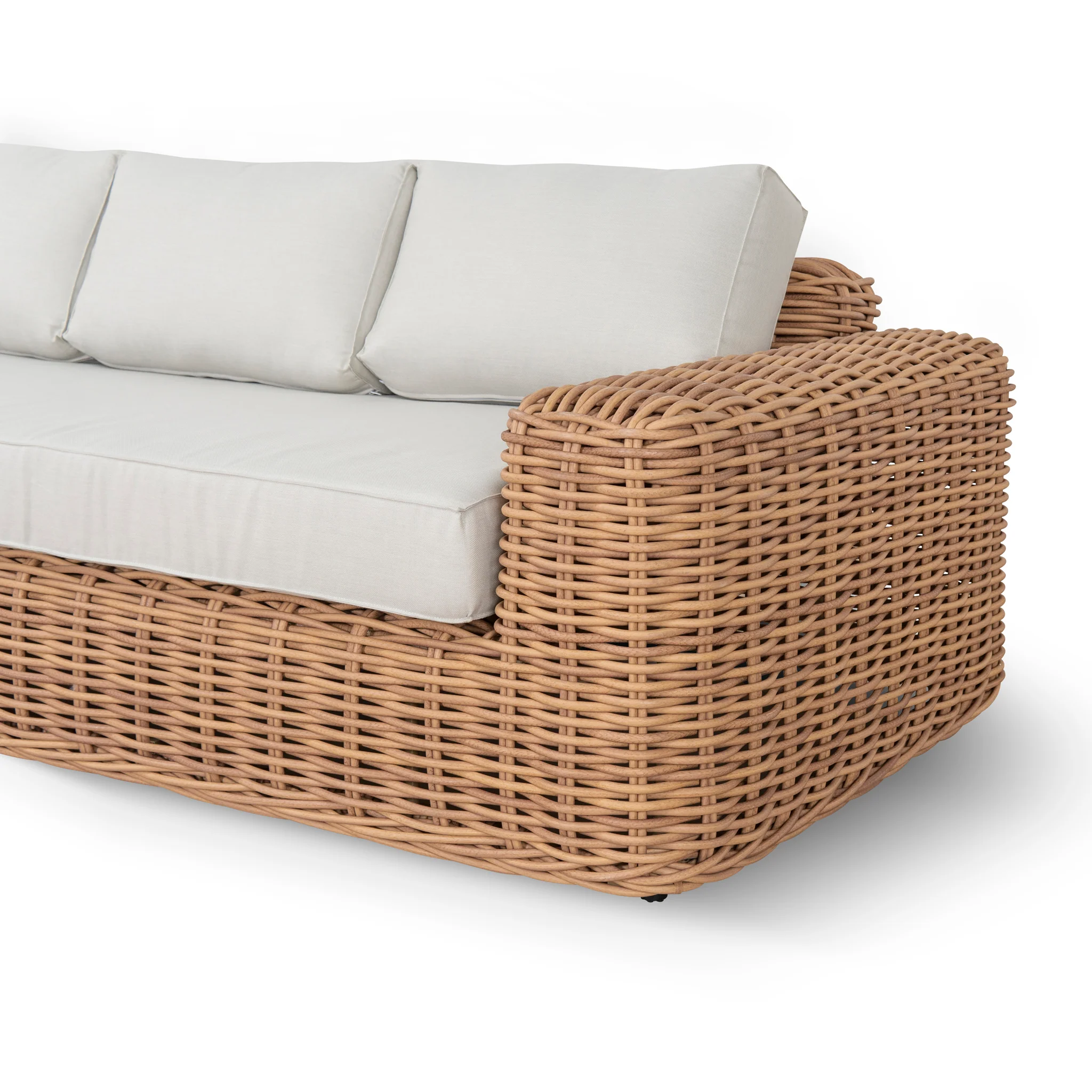 Bello Outdoor 3 Seater Sofa - Royal Sand - Image 8