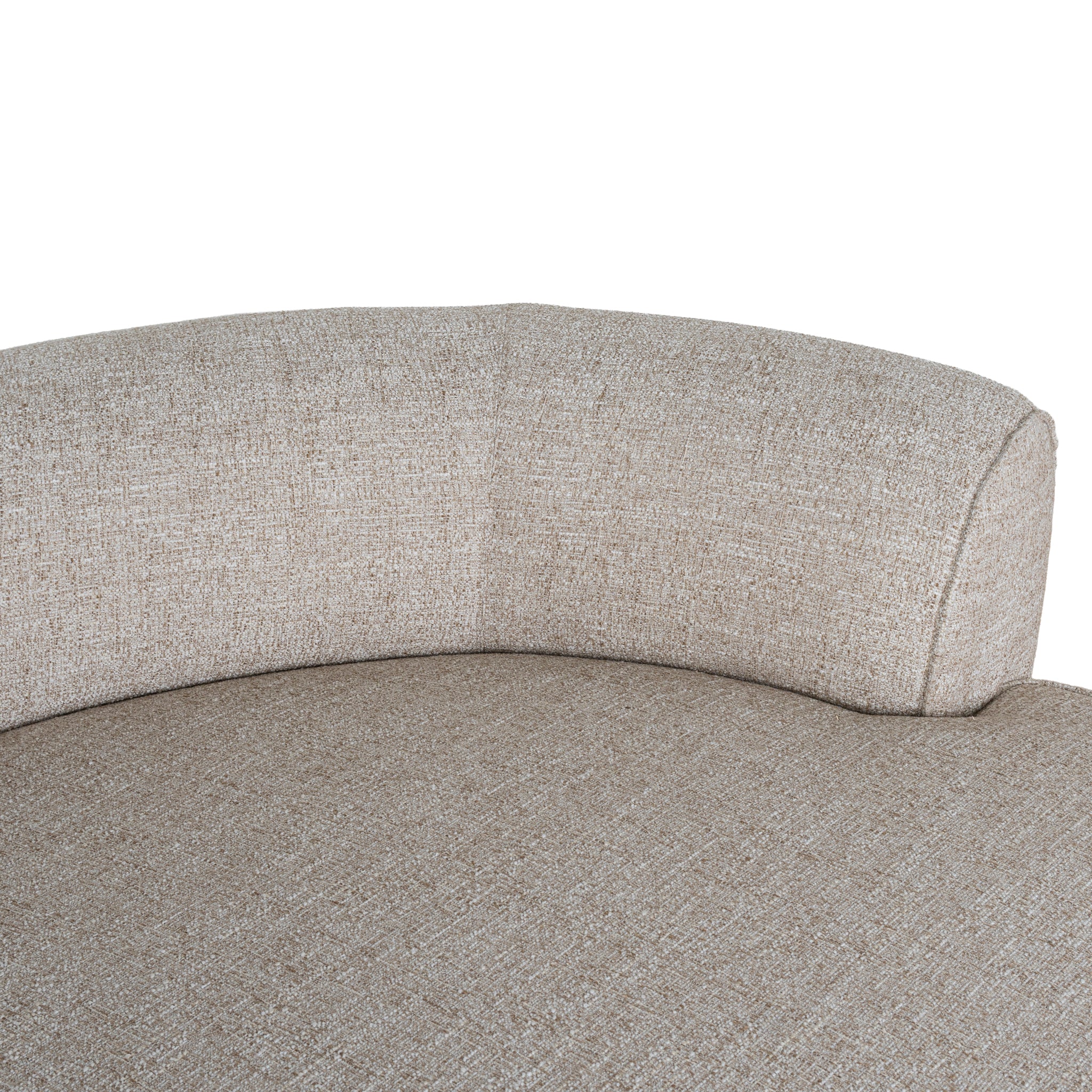 Carina Right Chaise Sofa - Pale Beige - Image 20