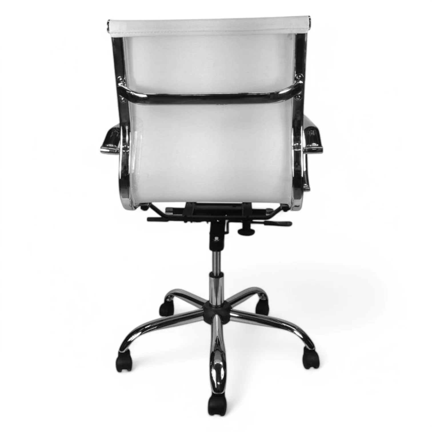 Carter Low Back Office Chair - White Mesh - Image 5