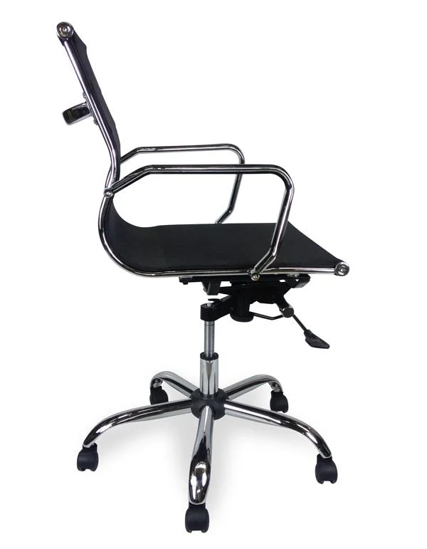 Carter Low Back Office Chair - Black Mesh - Image 3