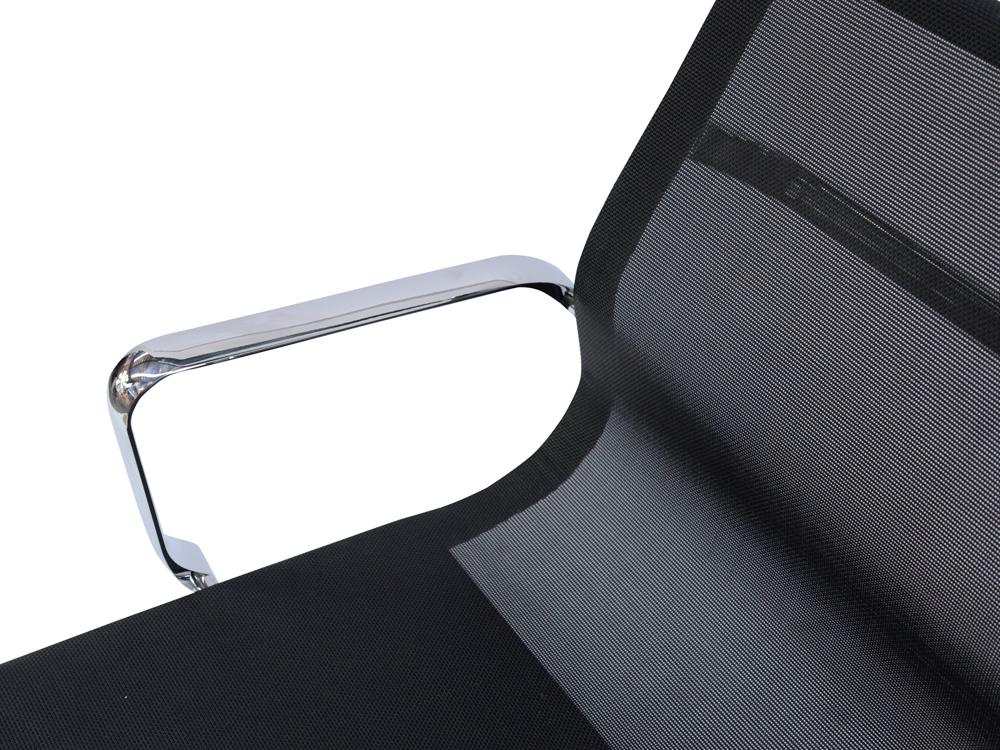 Charlie Visitor Office Chair - Black Mesh - Image 6