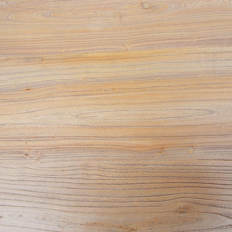 Dalton Reclaimed Elm Wood 1.7m Dining Table - Rustic Natural - Image 5