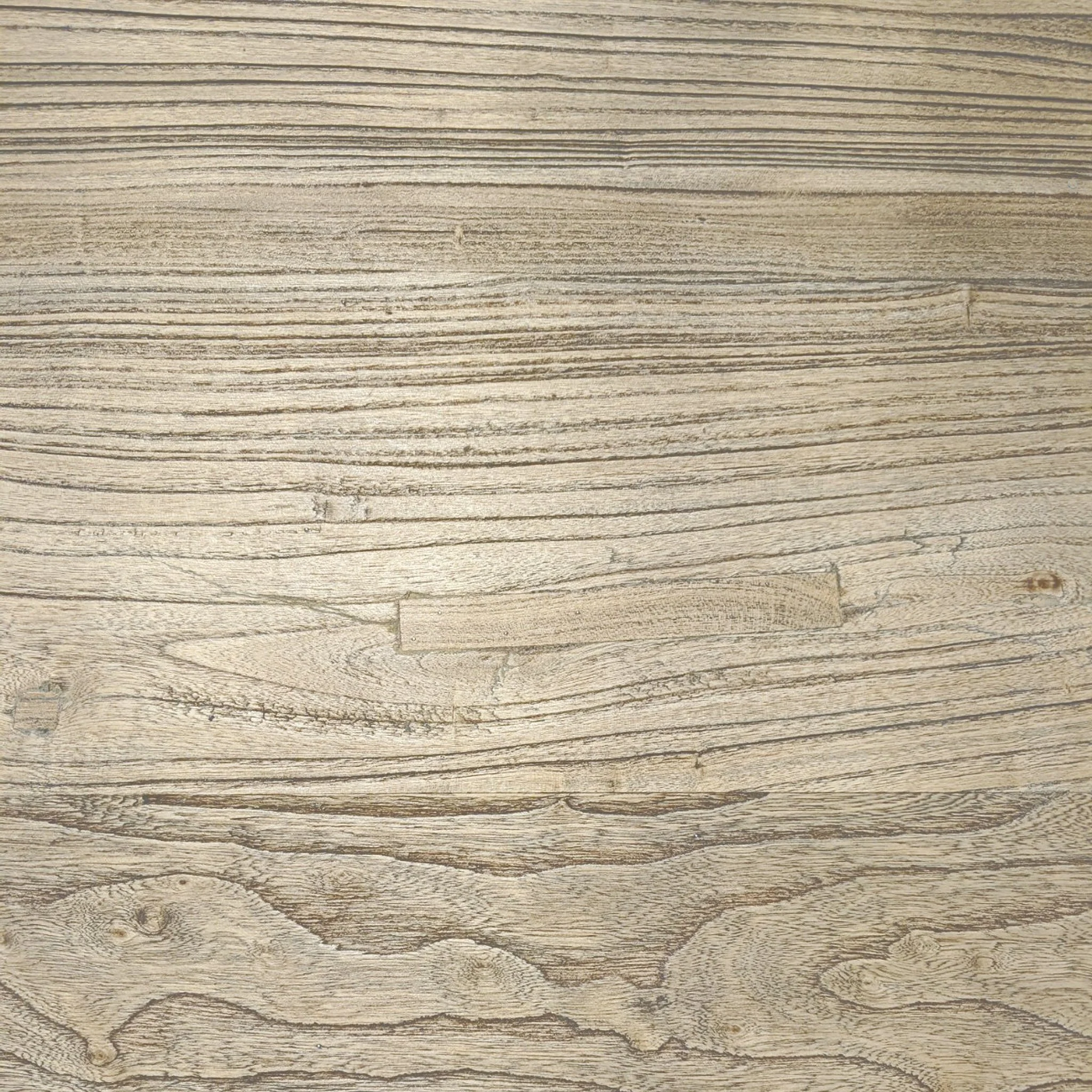 Dalton Reclaimed Elm Wood 1.7m Dining Table - Rustic Natural - Image 6