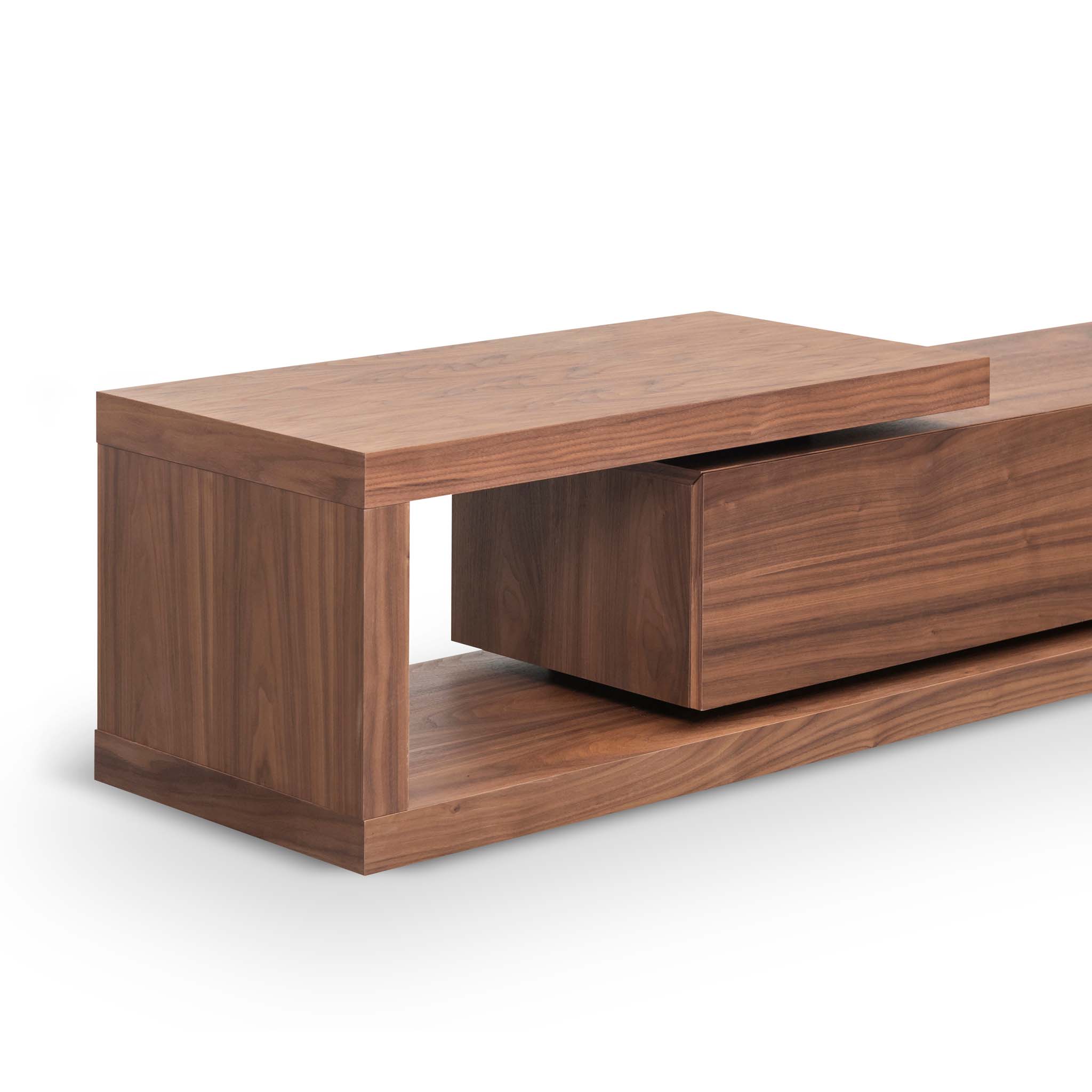 Dwell Extendable TV Entertainment Unit - Walnut - Image 6