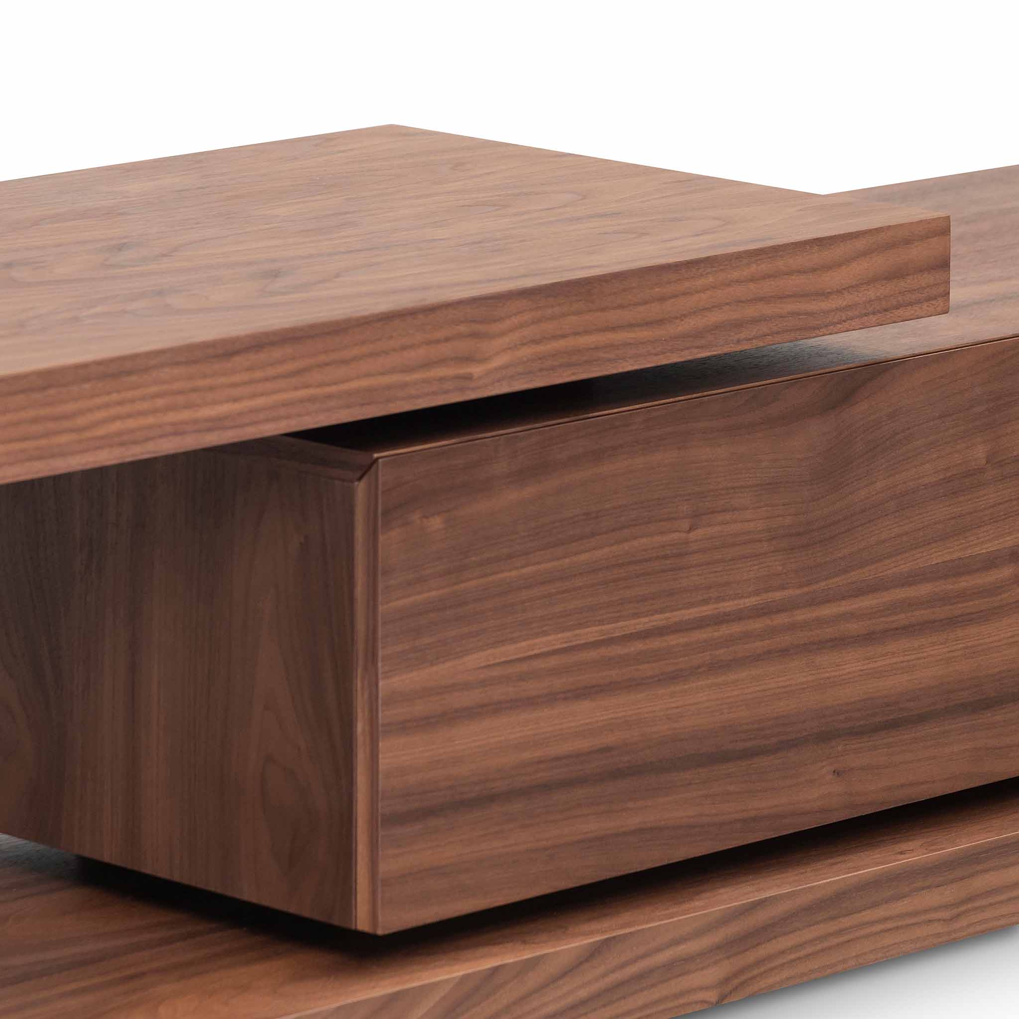 Dwell Extendable TV Entertainment Unit - Walnut - Image 8