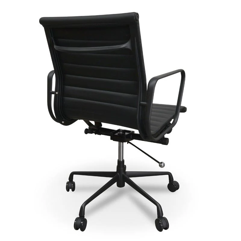 Floyd Low Back Office Chair - Full Black - Image 5