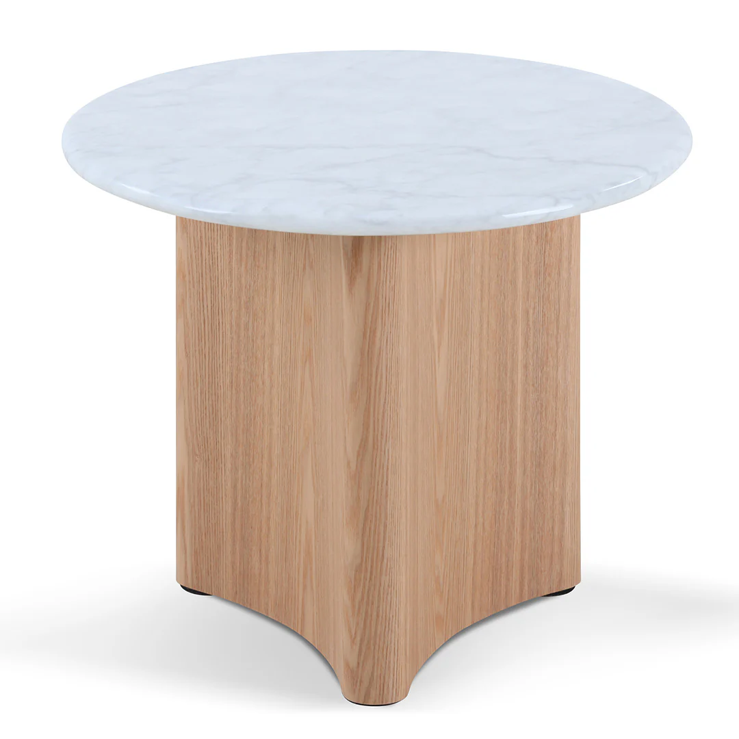Zafar Nested Marble Coffee Table - Natural - Image 5