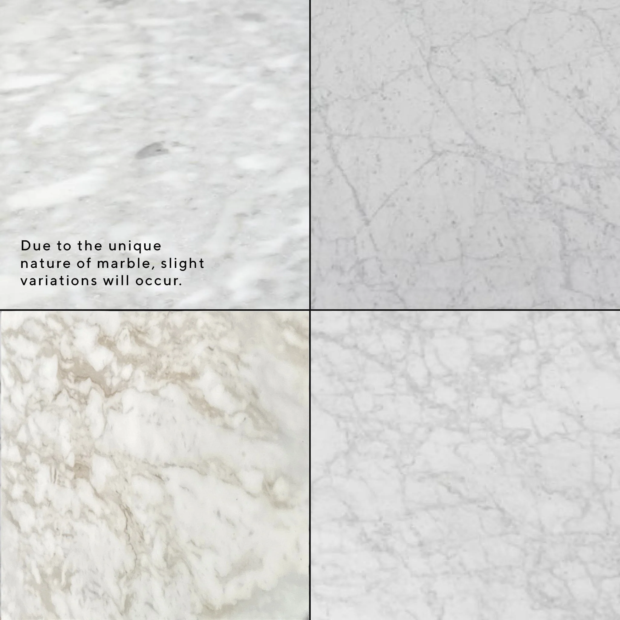 Zafar Nested Marble Coffee Table - Natural - Image 11