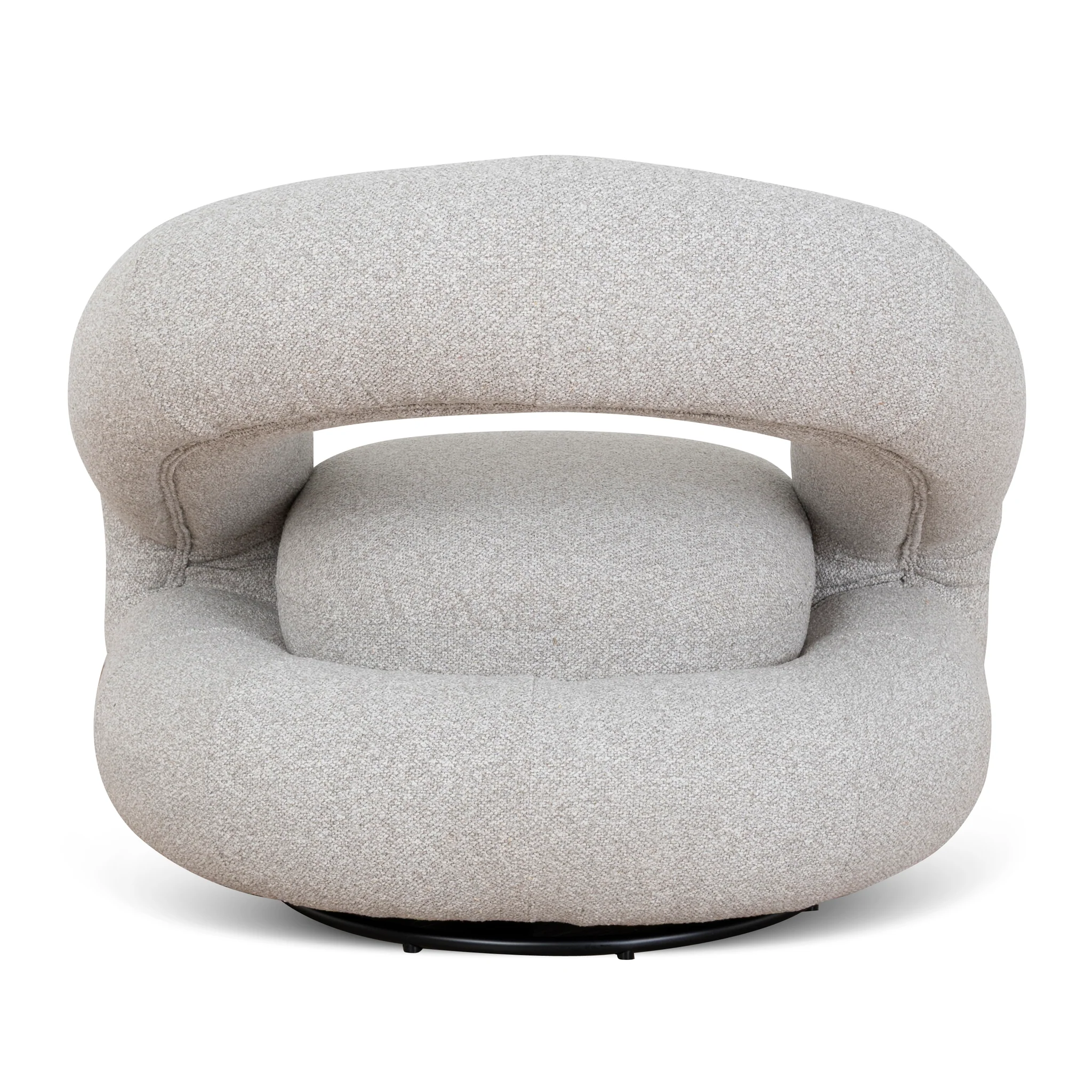 Forma Swivel Armchair - Clay Grey - Image 5