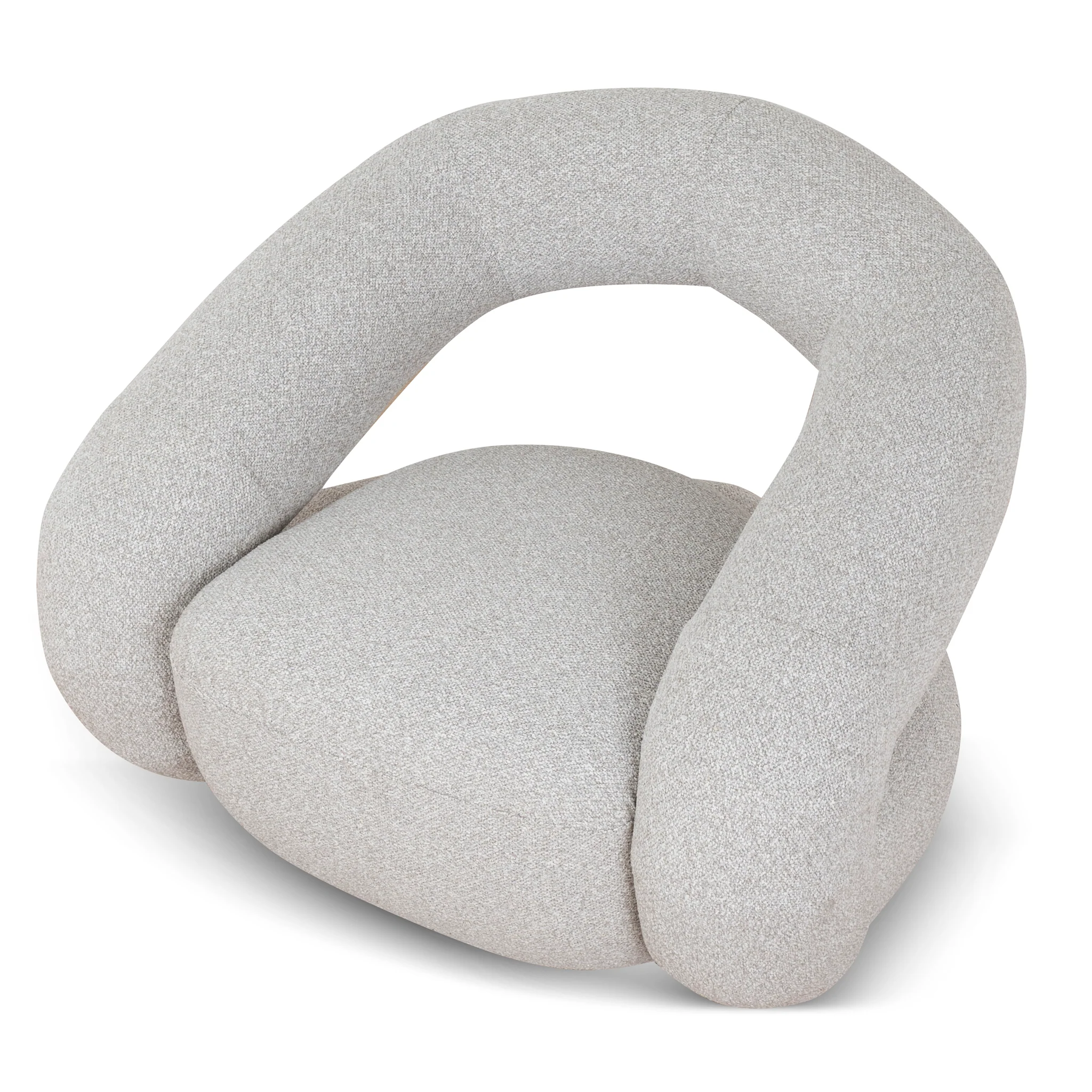 Forma Swivel Armchair - Clay Grey - Image 6