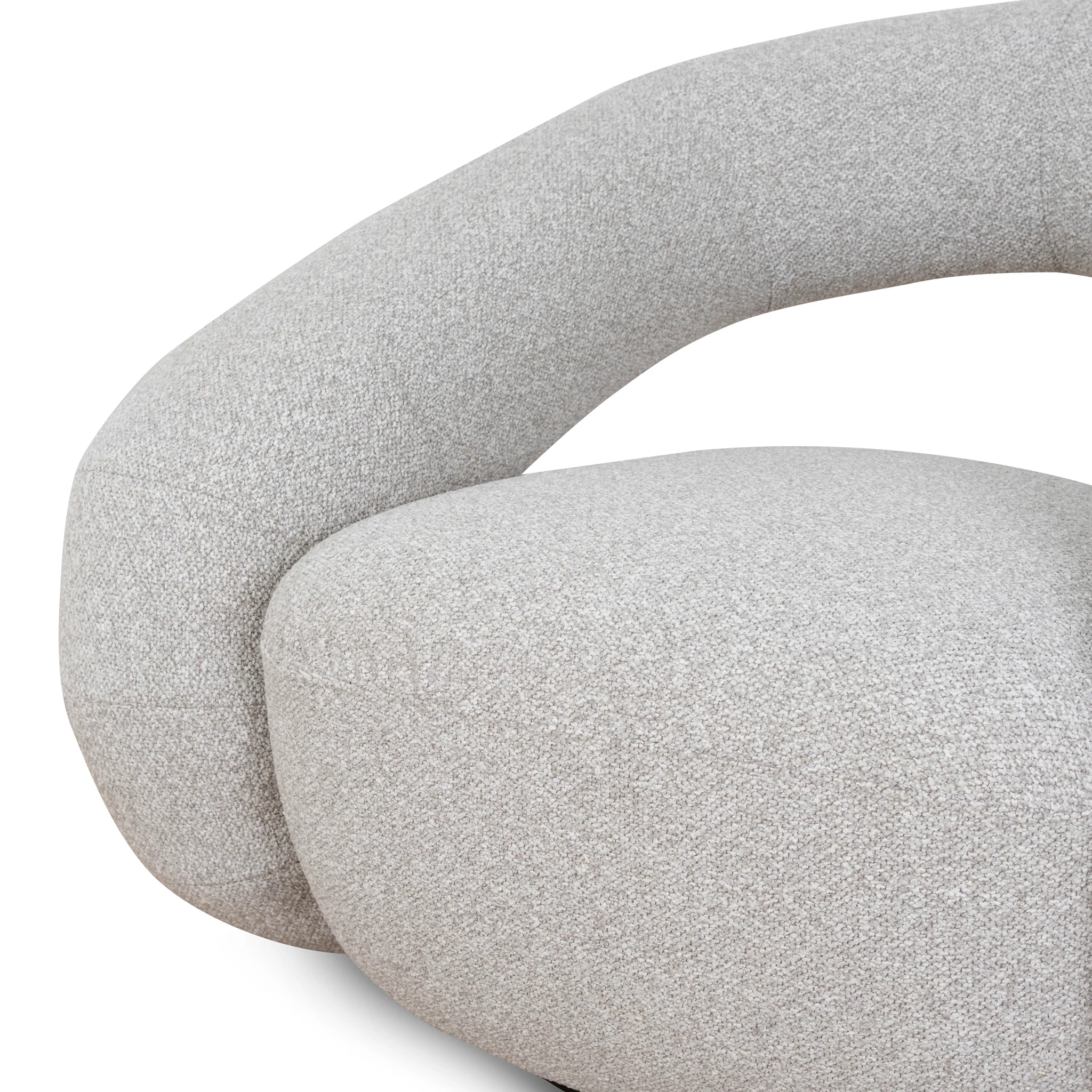 Forma Swivel Armchair - Clay Grey - Image 8
