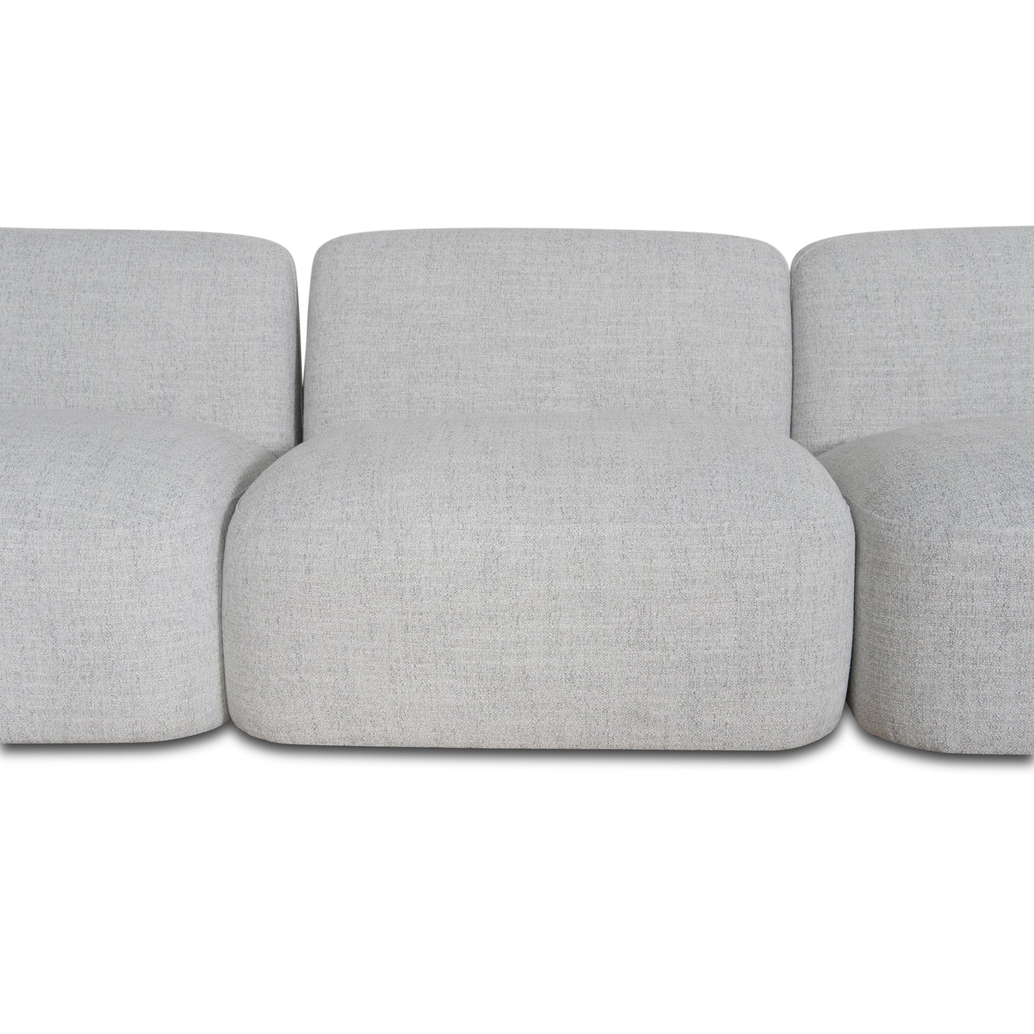 Gosling Left Chaise Modular Sofa - Cloud Grey - Image 3