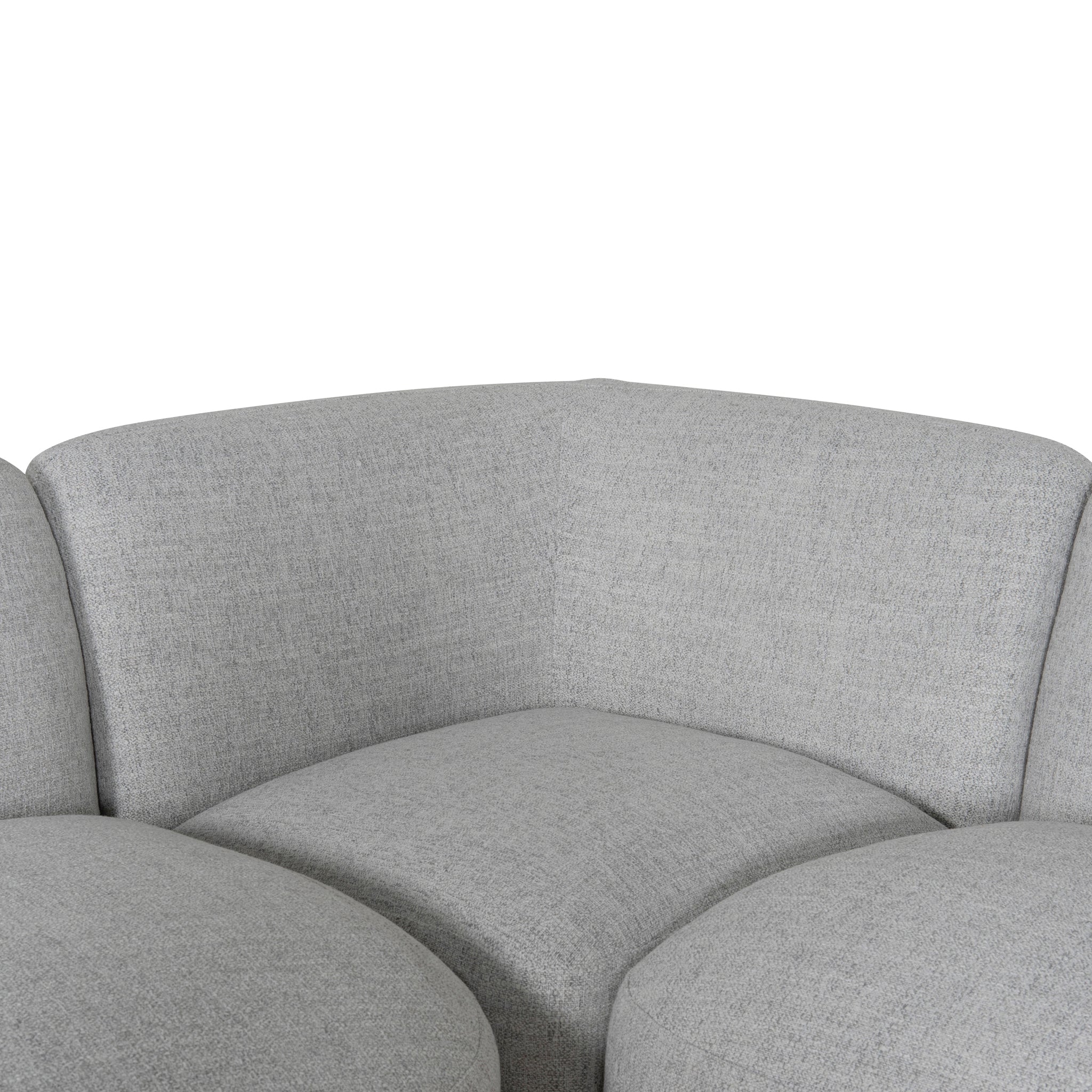 Gosling Left Chaise Modular Sofa - Cloud Grey - Image 4