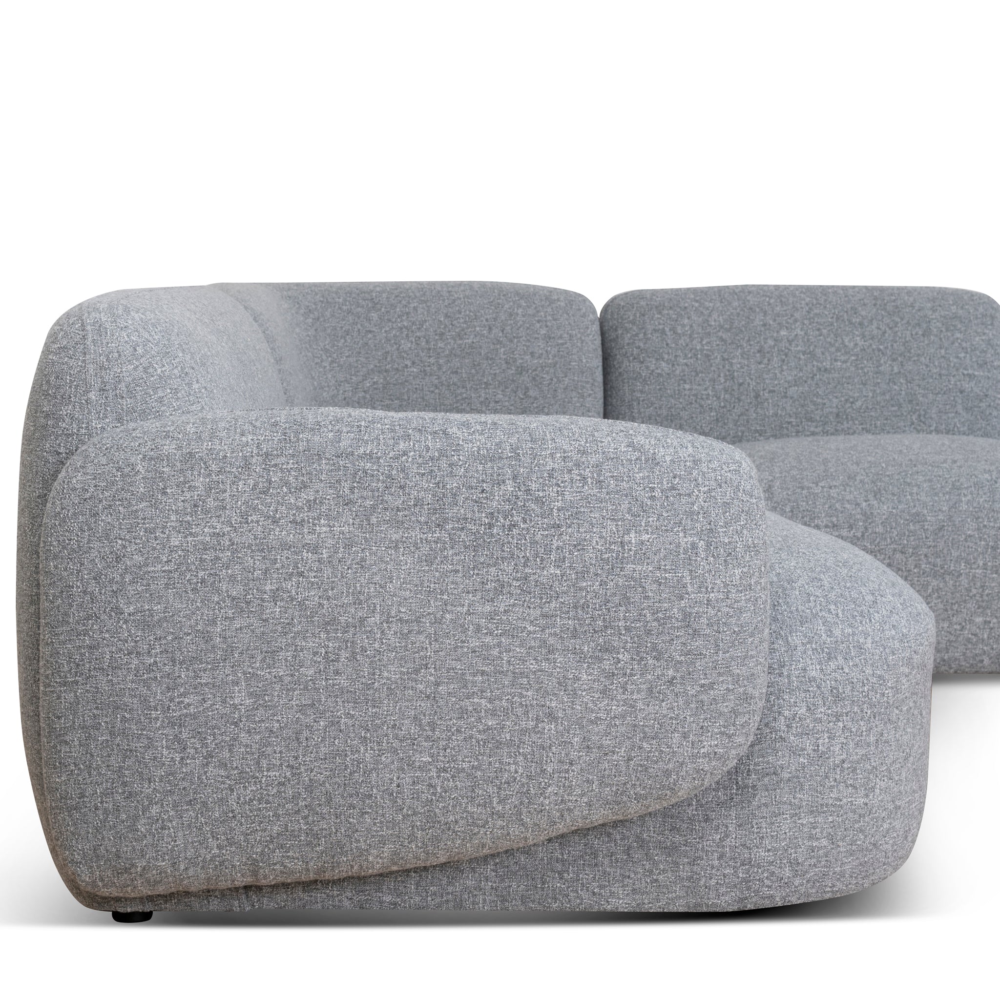 Gosling Left Chaise Modular Sofa - Glacier Grey - Image 10