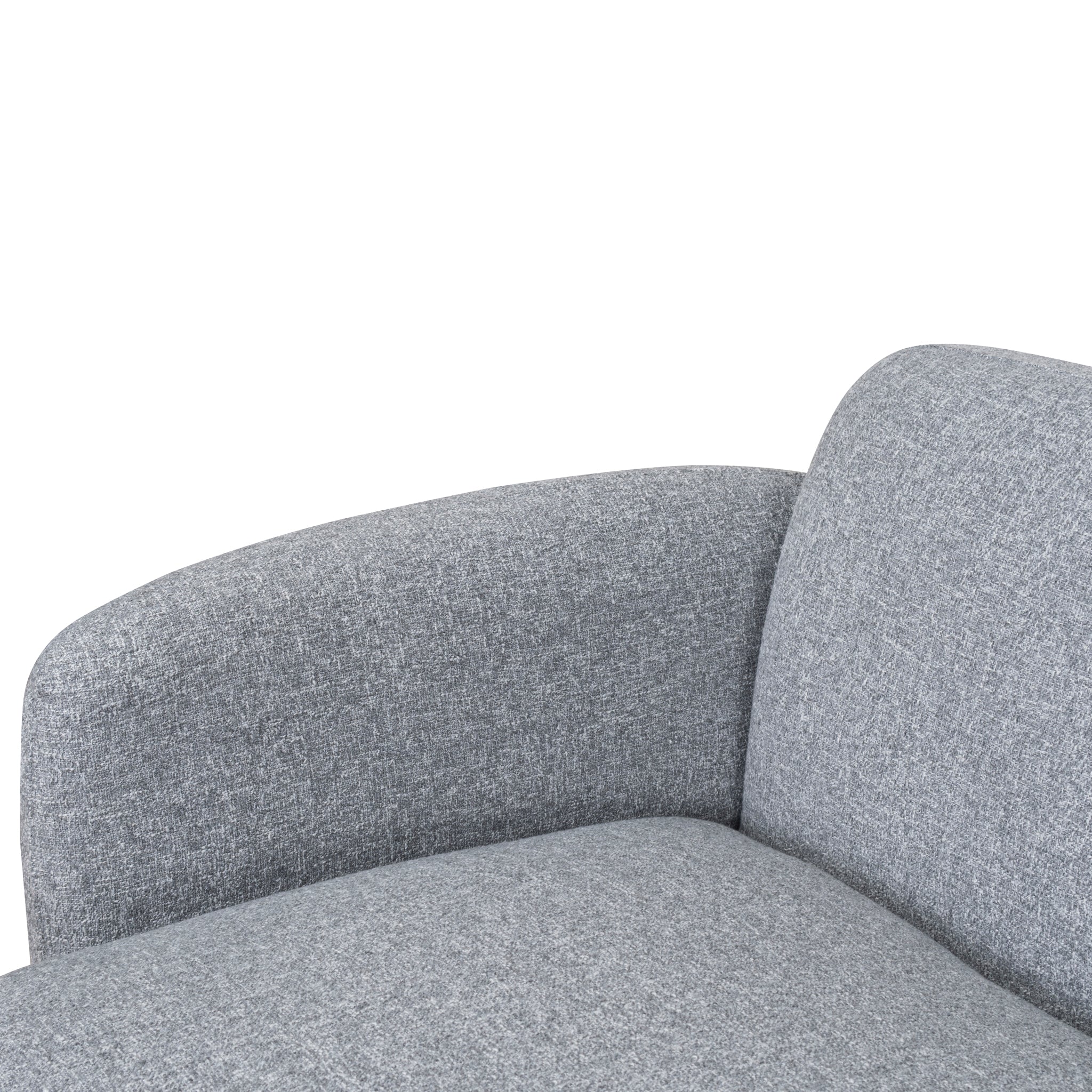 Gosling Left Chaise Modular Sofa - Glacier Grey - Image 11