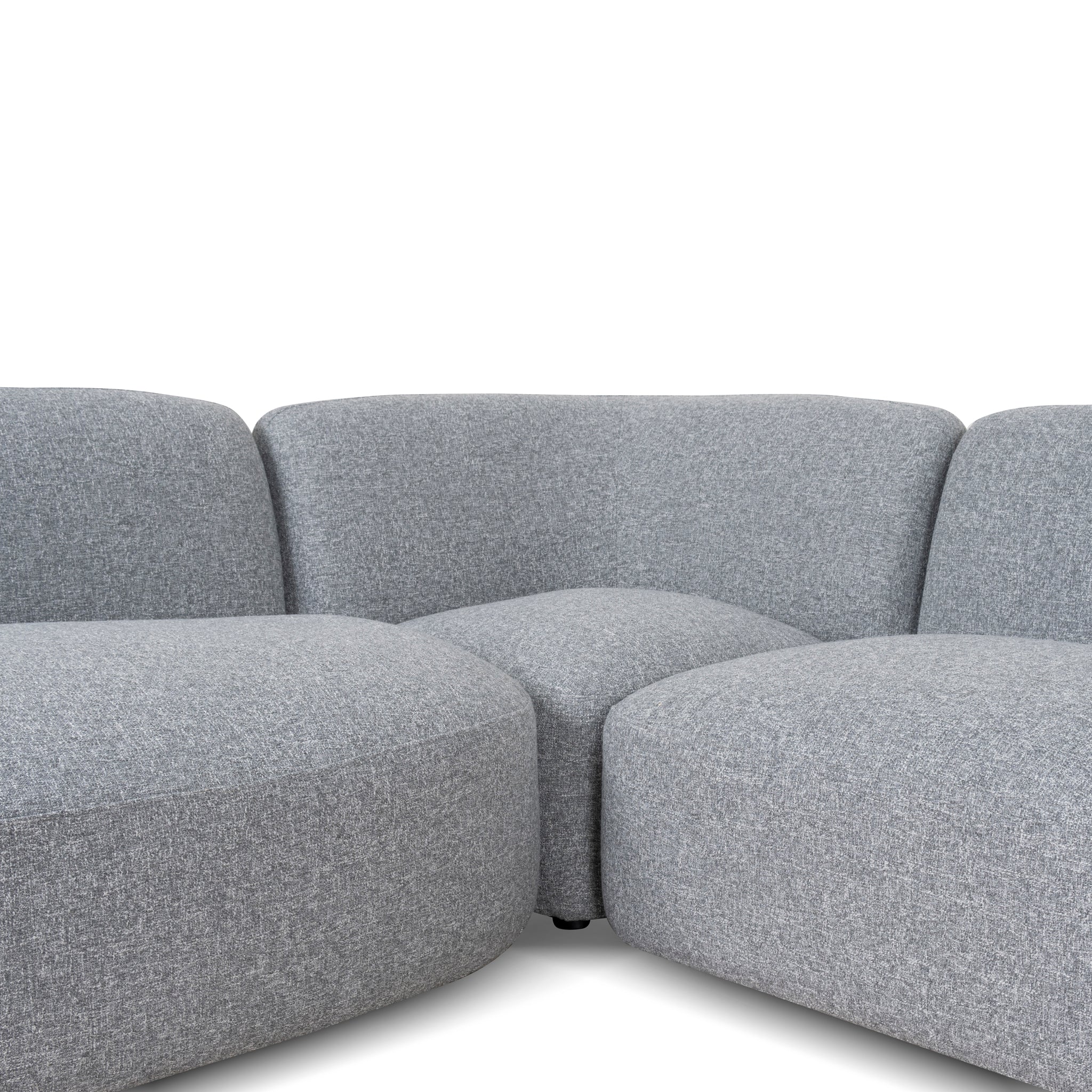 Gosling Left Chaise Modular Sofa - Glacier Grey - Image 9
