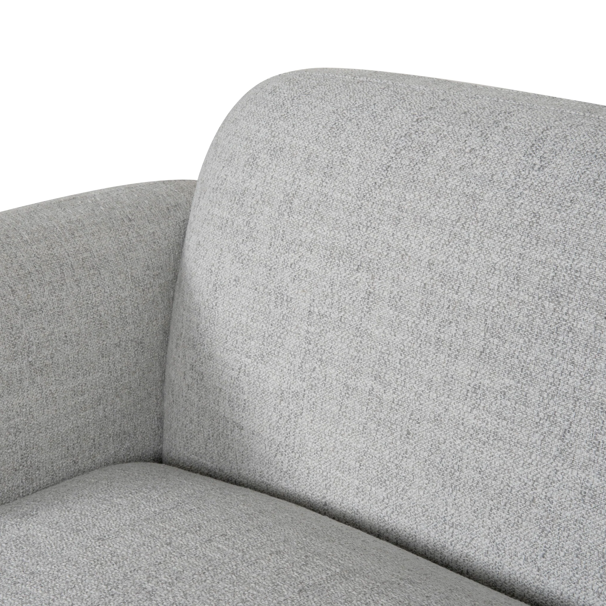 Gosling Right Chaise Modular Sofa - Cloud Grey - Image 7