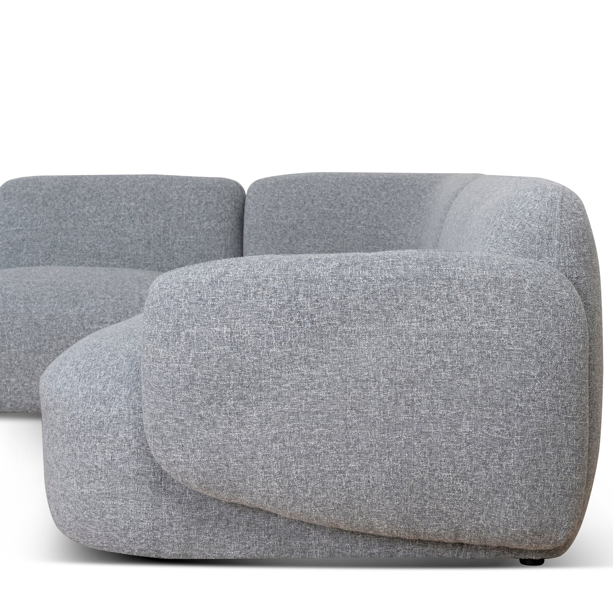 Gosling Right Chaise Modular Sofa - Glacier Grey - Image 10