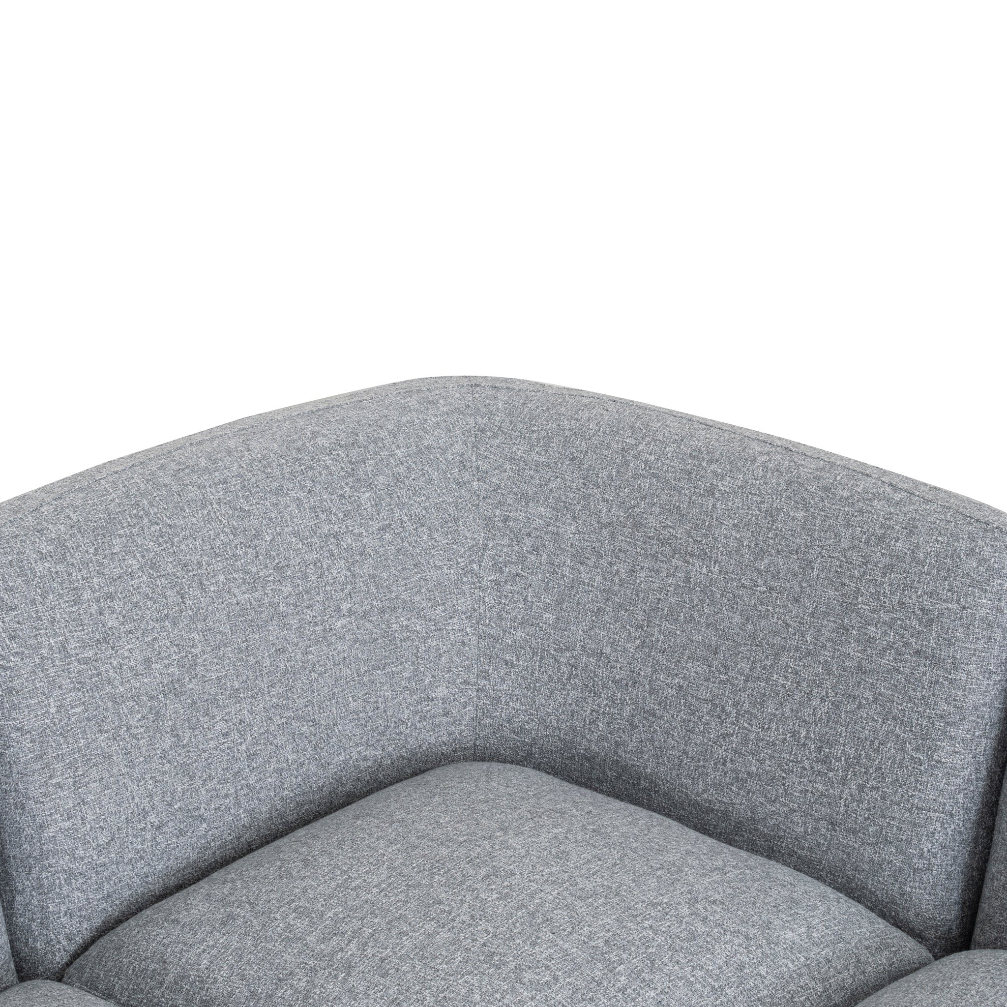 Gosling Right Chaise Modular Sofa - Glacier Grey - Image 11