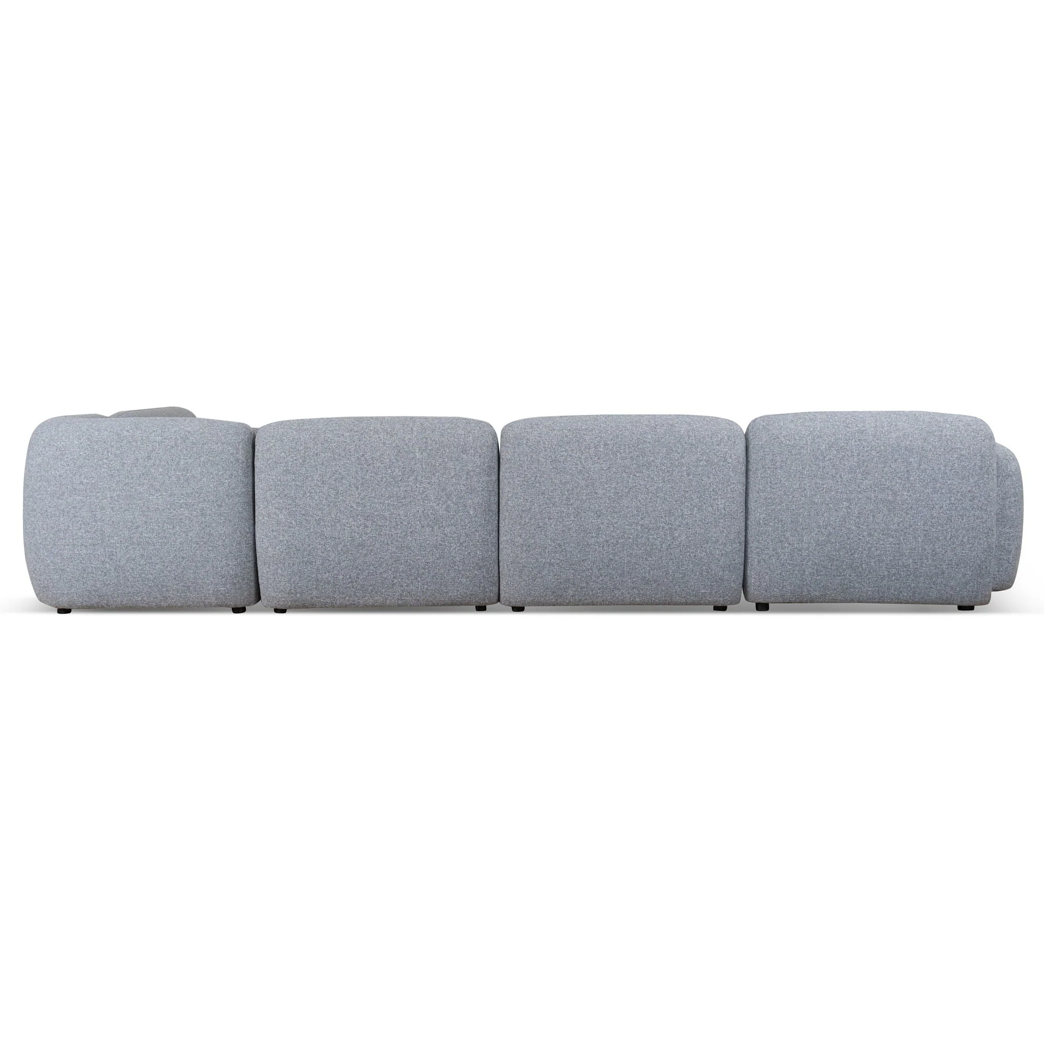 Gosling Right Chaise Modular Sofa - Glacier Grey - Image 4