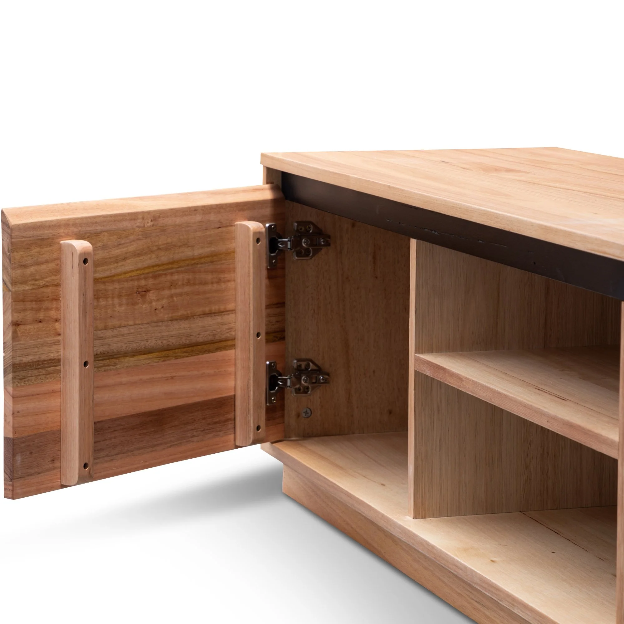 Javier 2.2m TV Entertainment Unit - Messmate - Image 6