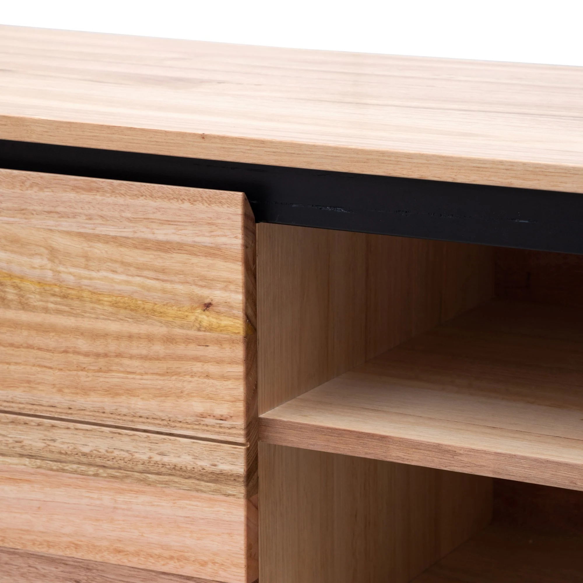 Javier 2.2m TV Entertainment Unit - Messmate - Image 7