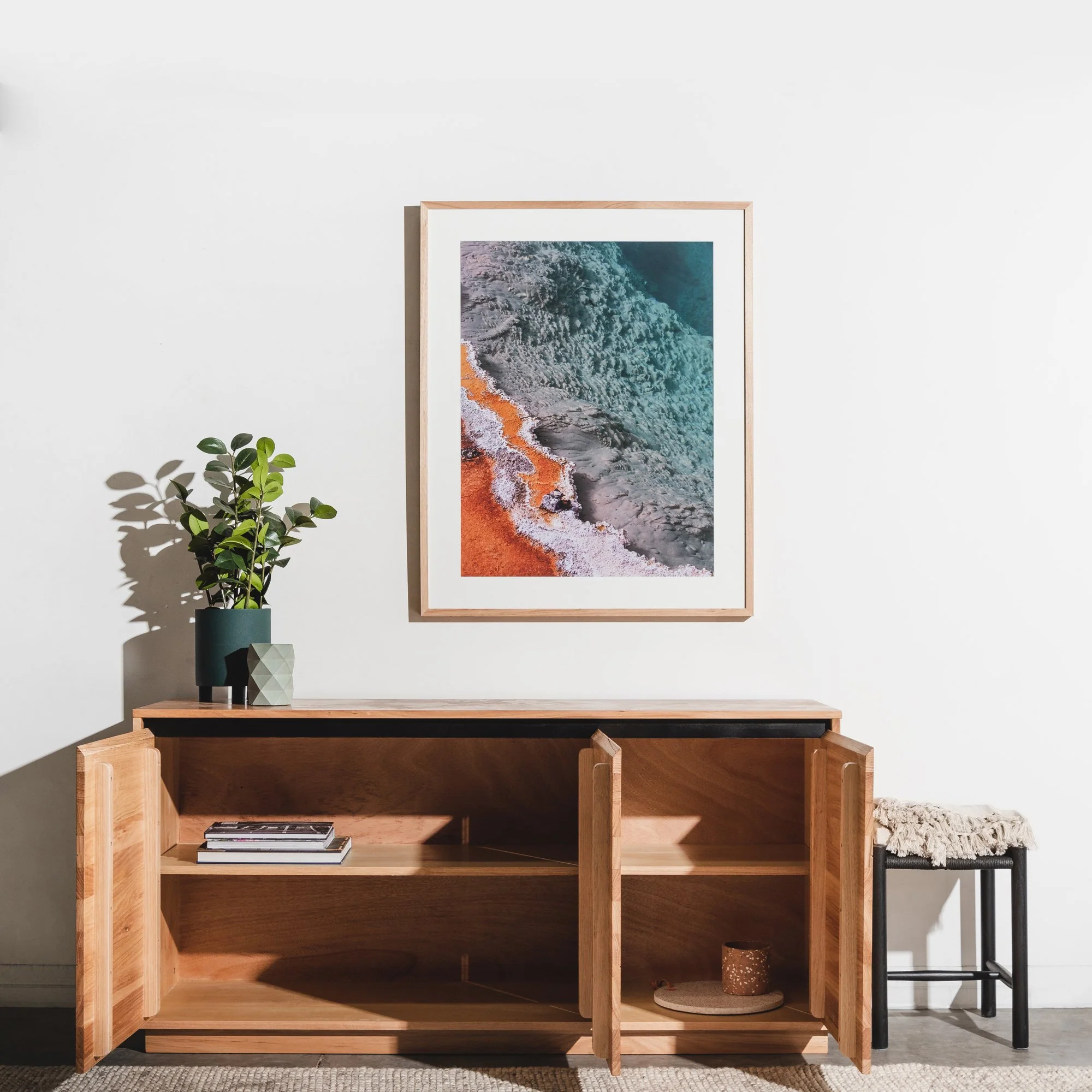 Javier 1.55m Buffet Unit - Messmate - Image 10