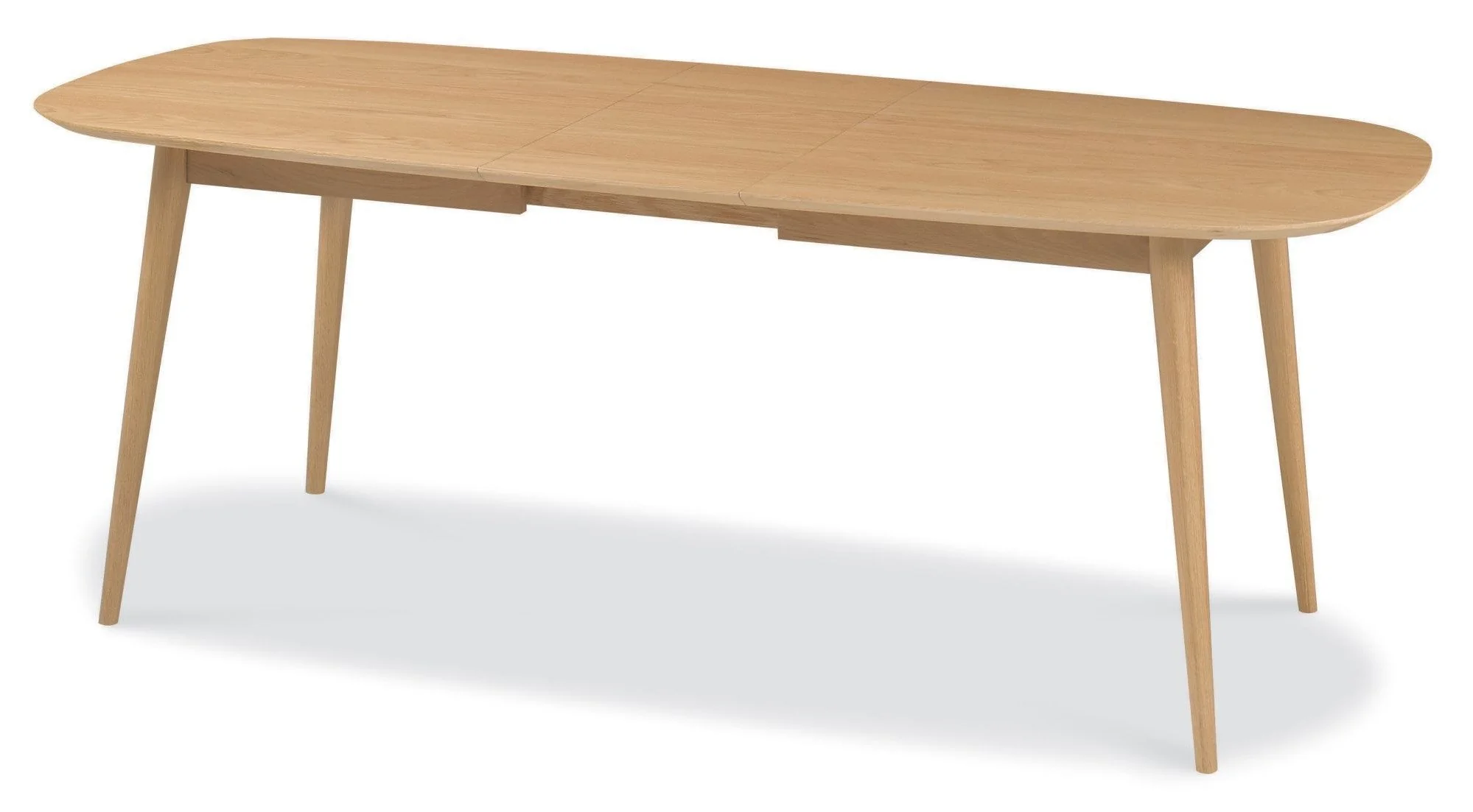 Johansen Extendable Oak Dining Table - Natural - Image 3