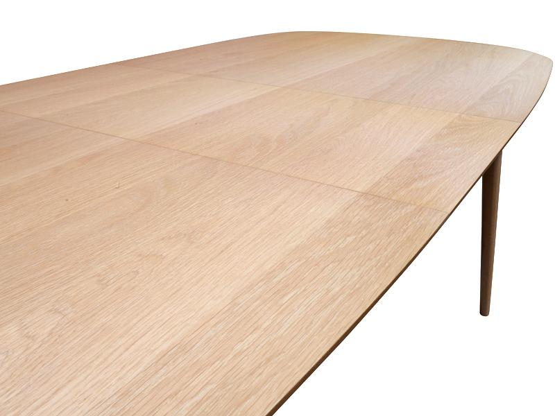 Johansen Extendable Oak Dining Table - Natural - Image 6