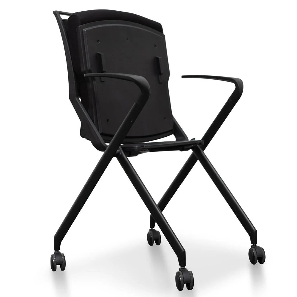 Josh Mesh Office Visitor Chair - Black - Image 6