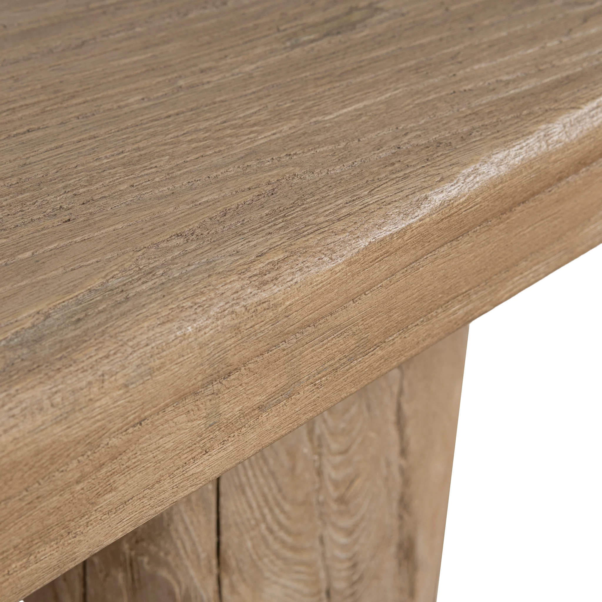 Josif 2.06m Elm Bench - Natural - Image 15