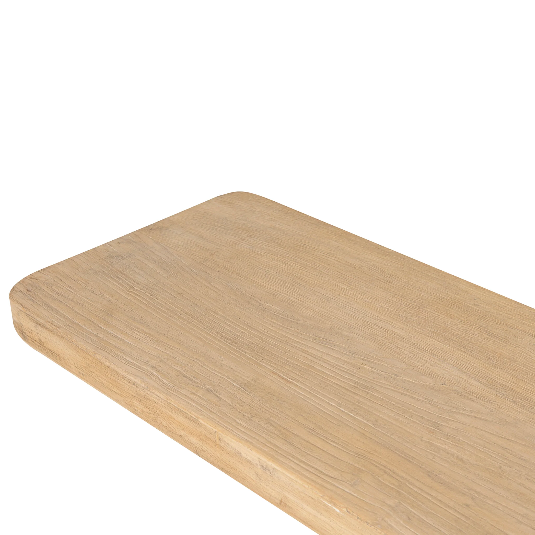 Junia 1.8m Elm Console Table - Natural - Image 6