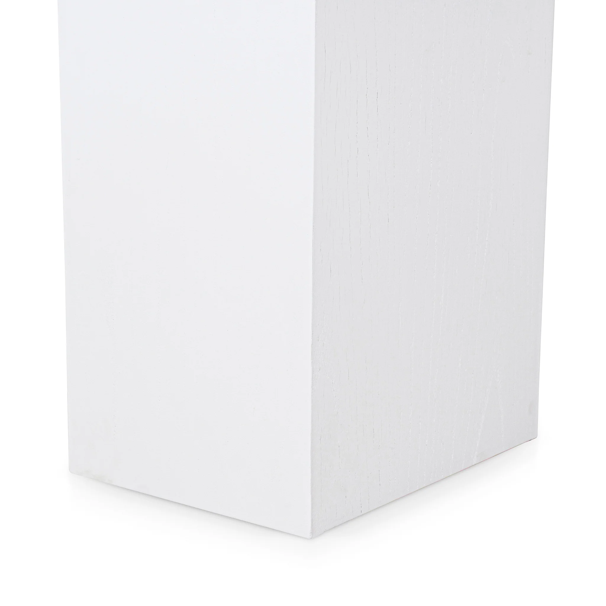 Junon 1.9m New Elm Console Table - Full White - Image 12