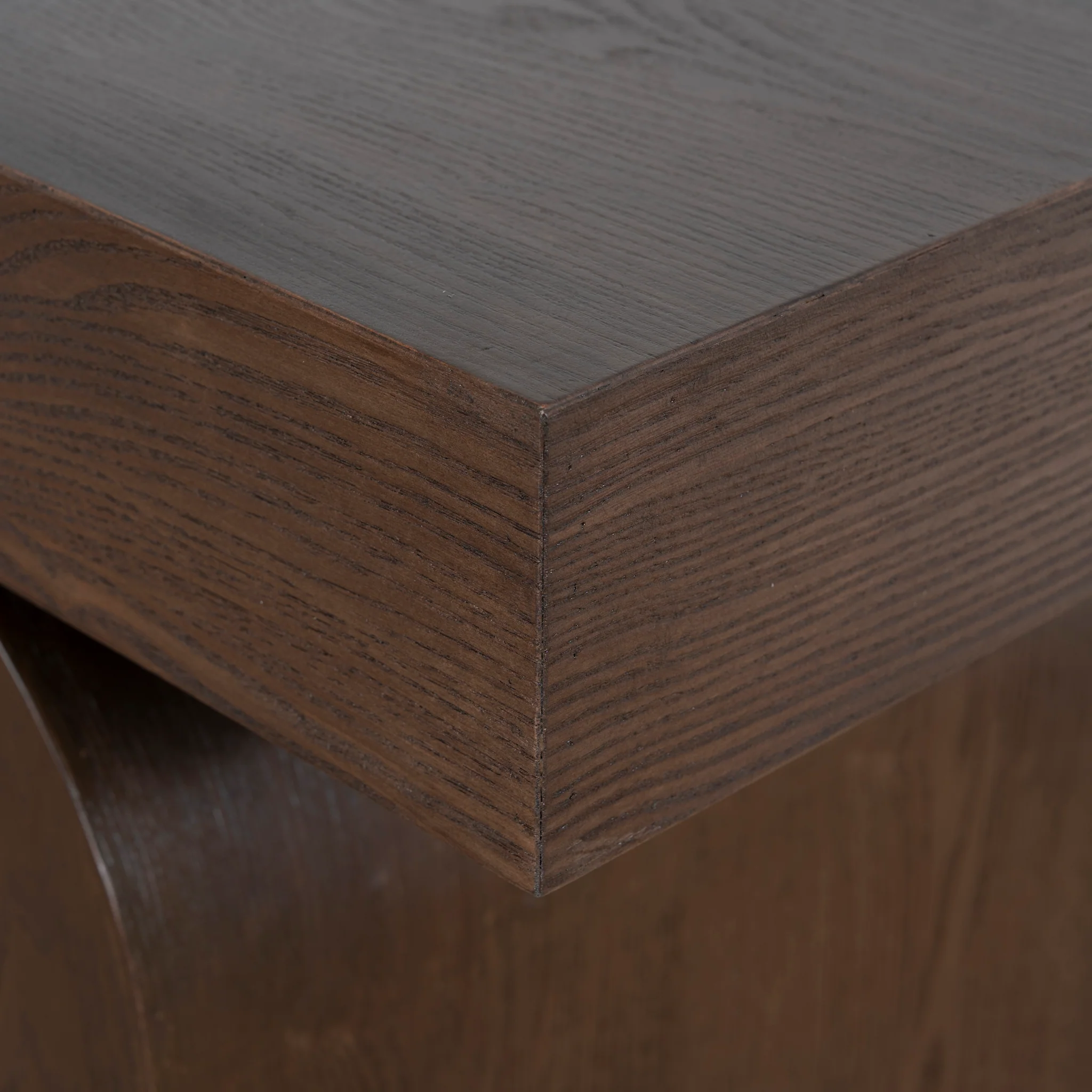 Junon 1.9m New Elm Console Table - Walnut - Image 10