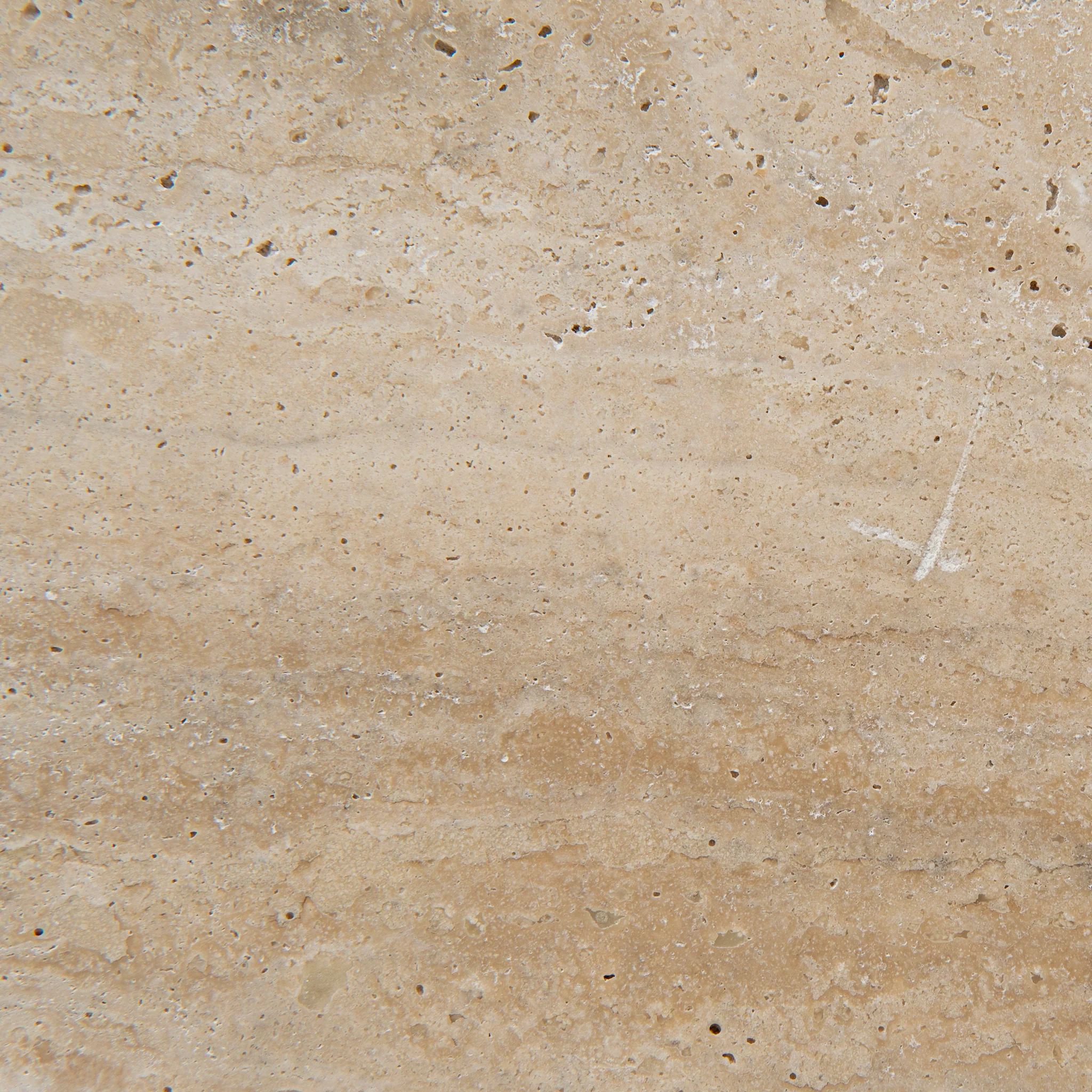 Kalin 1.2m Oval Travertine Coffee Table - Natural - Image 12