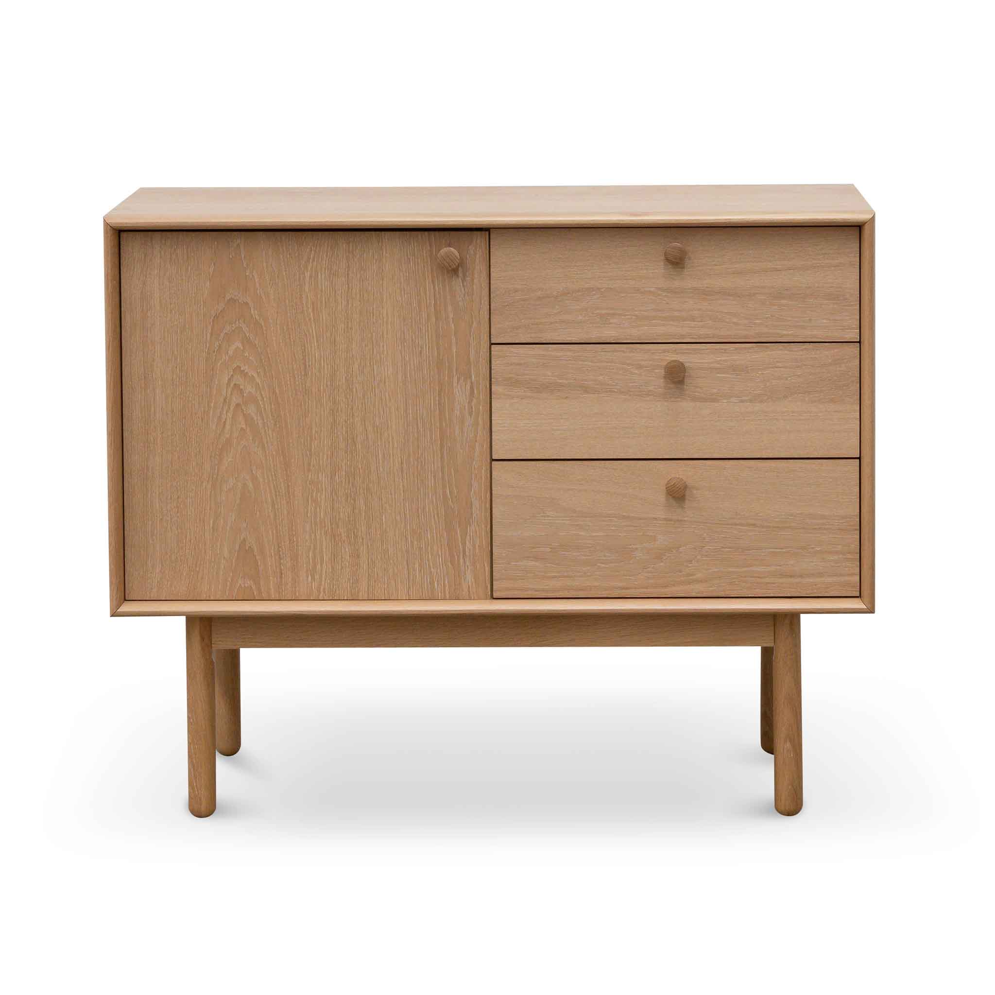 Kenston Narrow Wooden Sideboard - Natural - Image 4